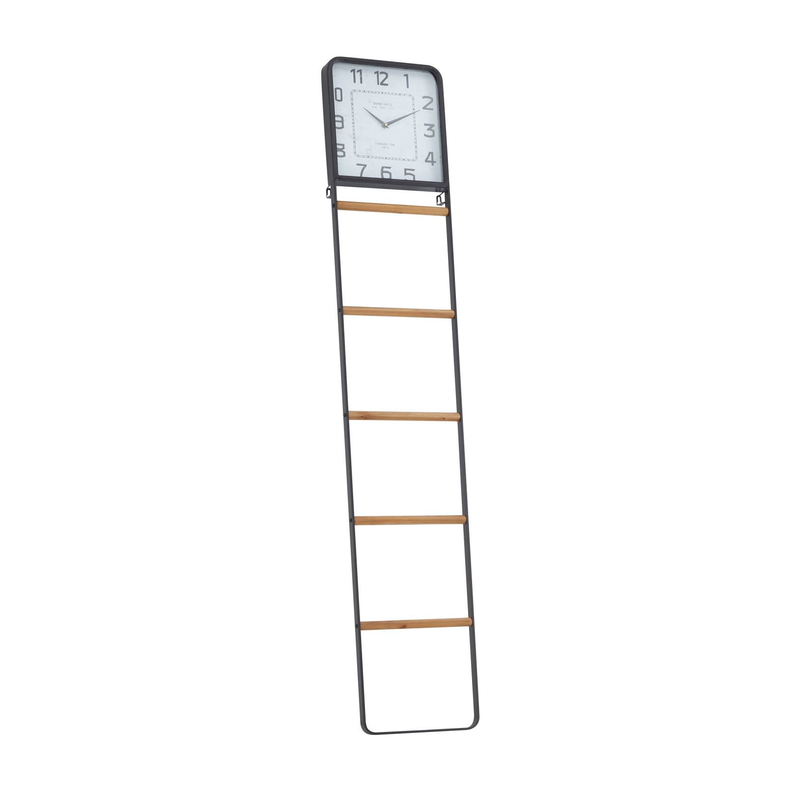 88&#x22; Black Iron Country Cottage Ladder