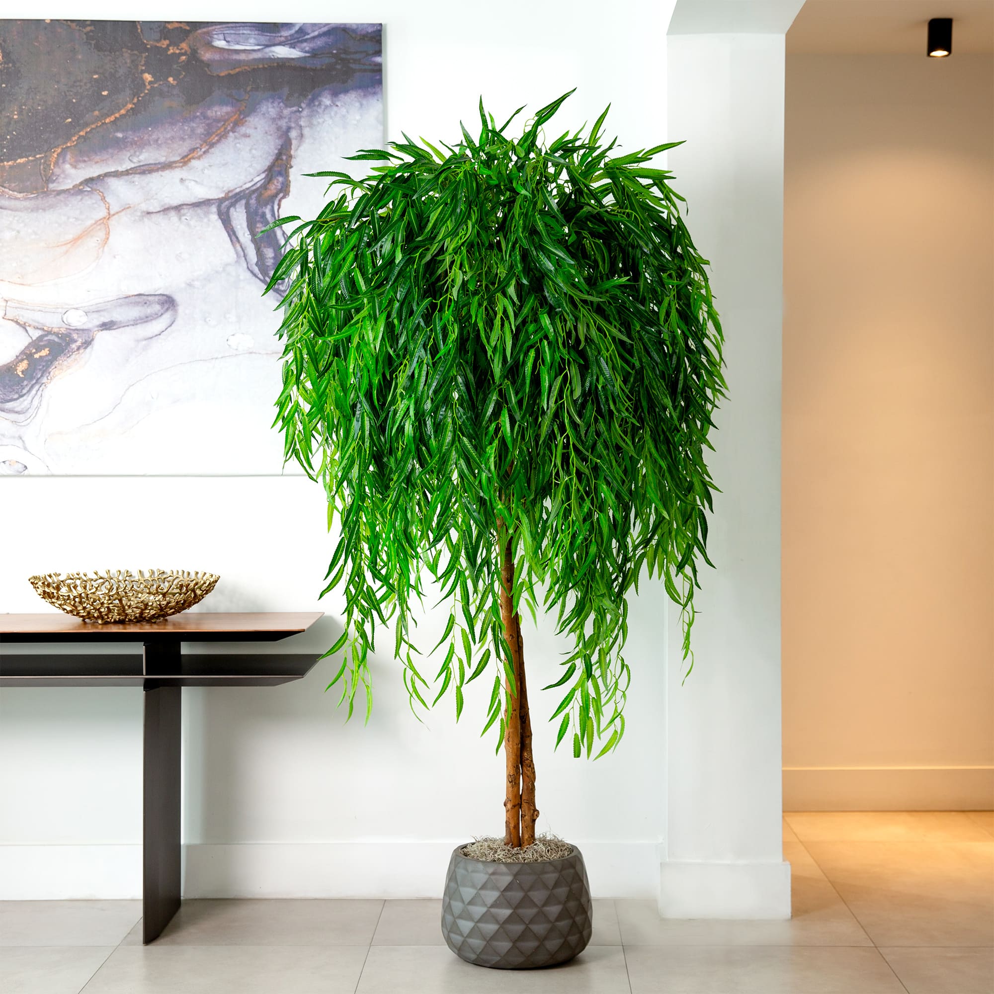 6ft. Real Touch Potted Willow Tree