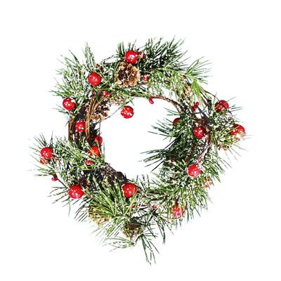 5ft. Icy Pine, Mini Pinecone & Red Berries by Ashland® | Michaels