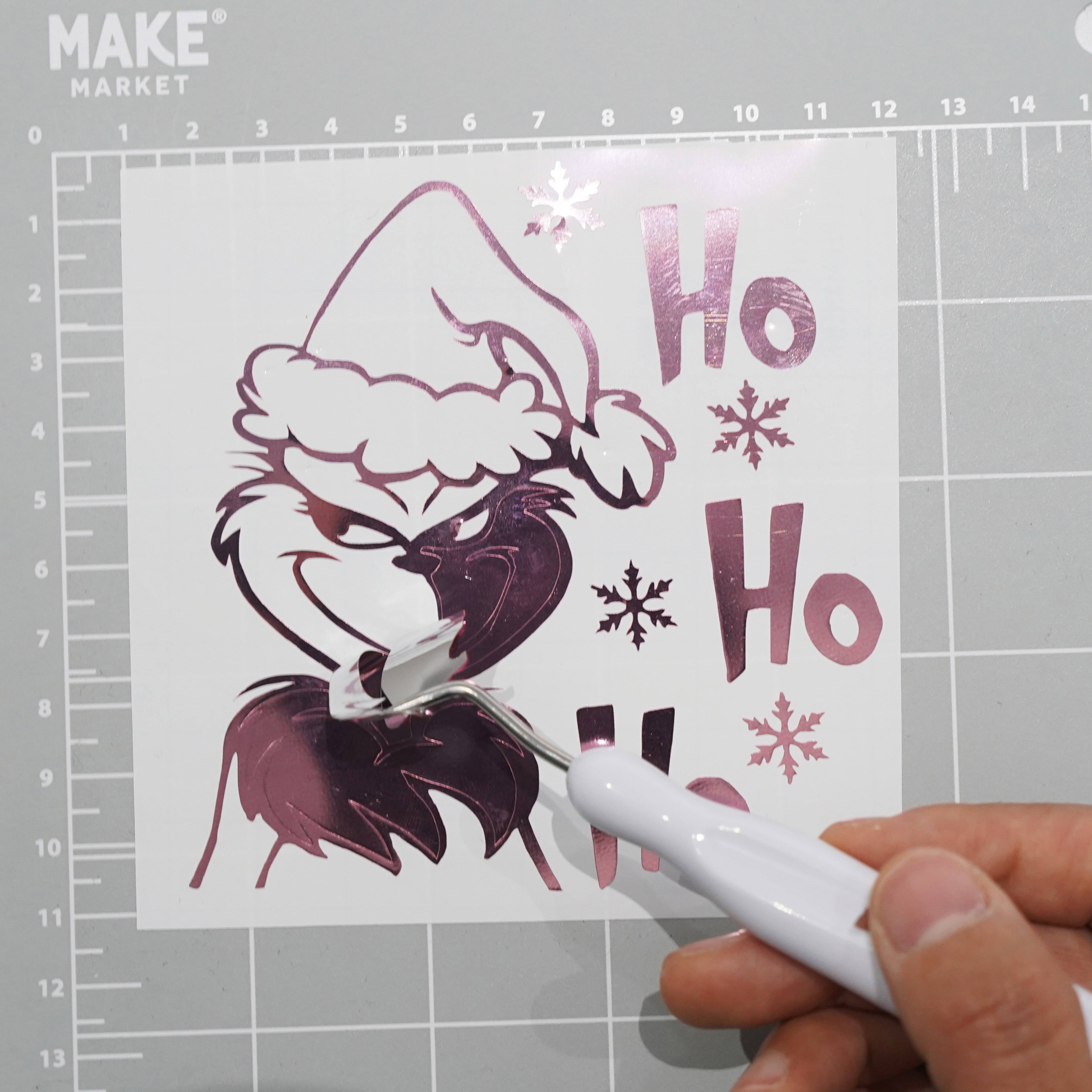 12 Pack: Chrome Foil Permanent Vinyl by Make Market®