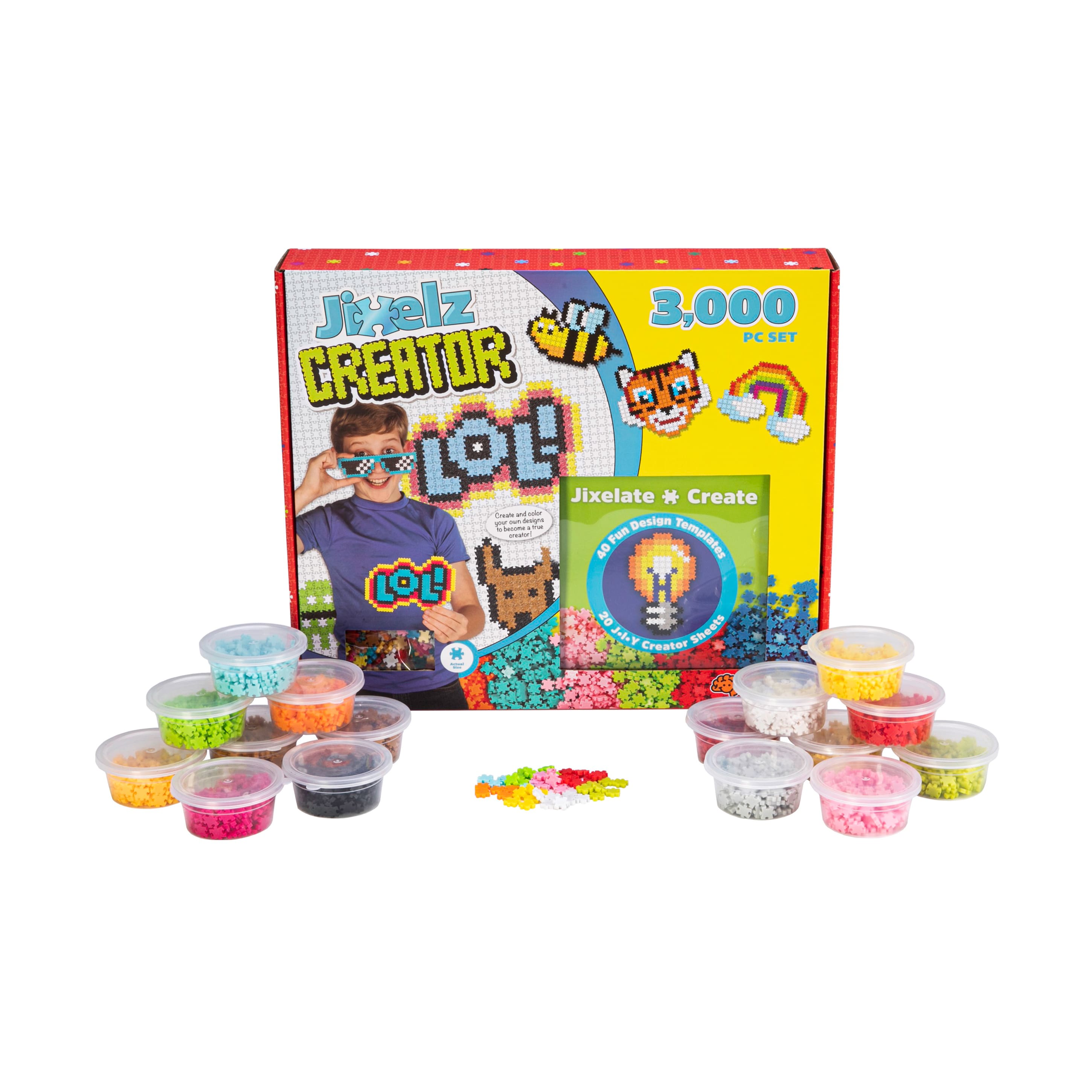 Jixelz Creator Set: 3000 Pcs