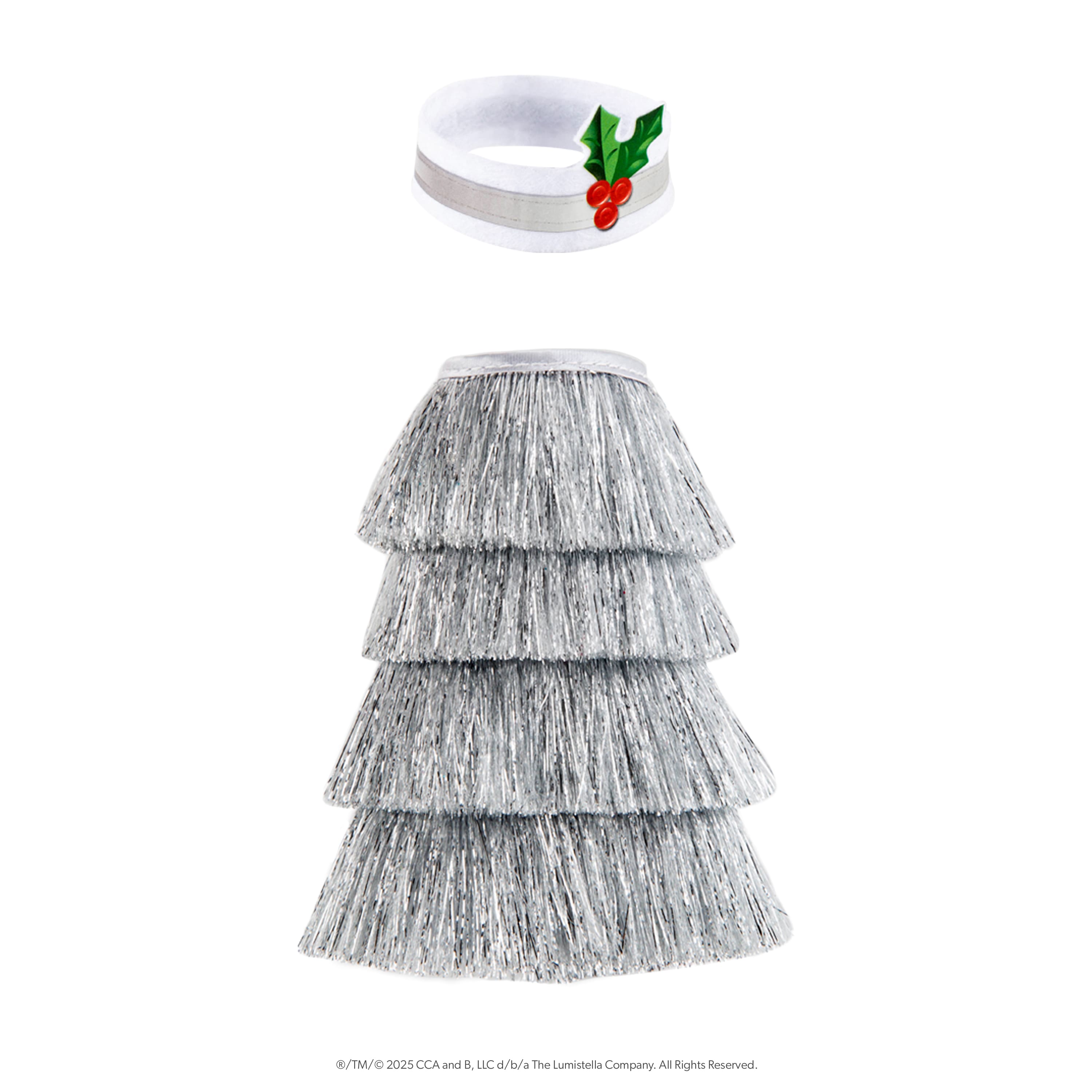 The Elf on the Shelf&#xAE; Claus Couture Collection&#x2122; Tiny Tinsel Dress