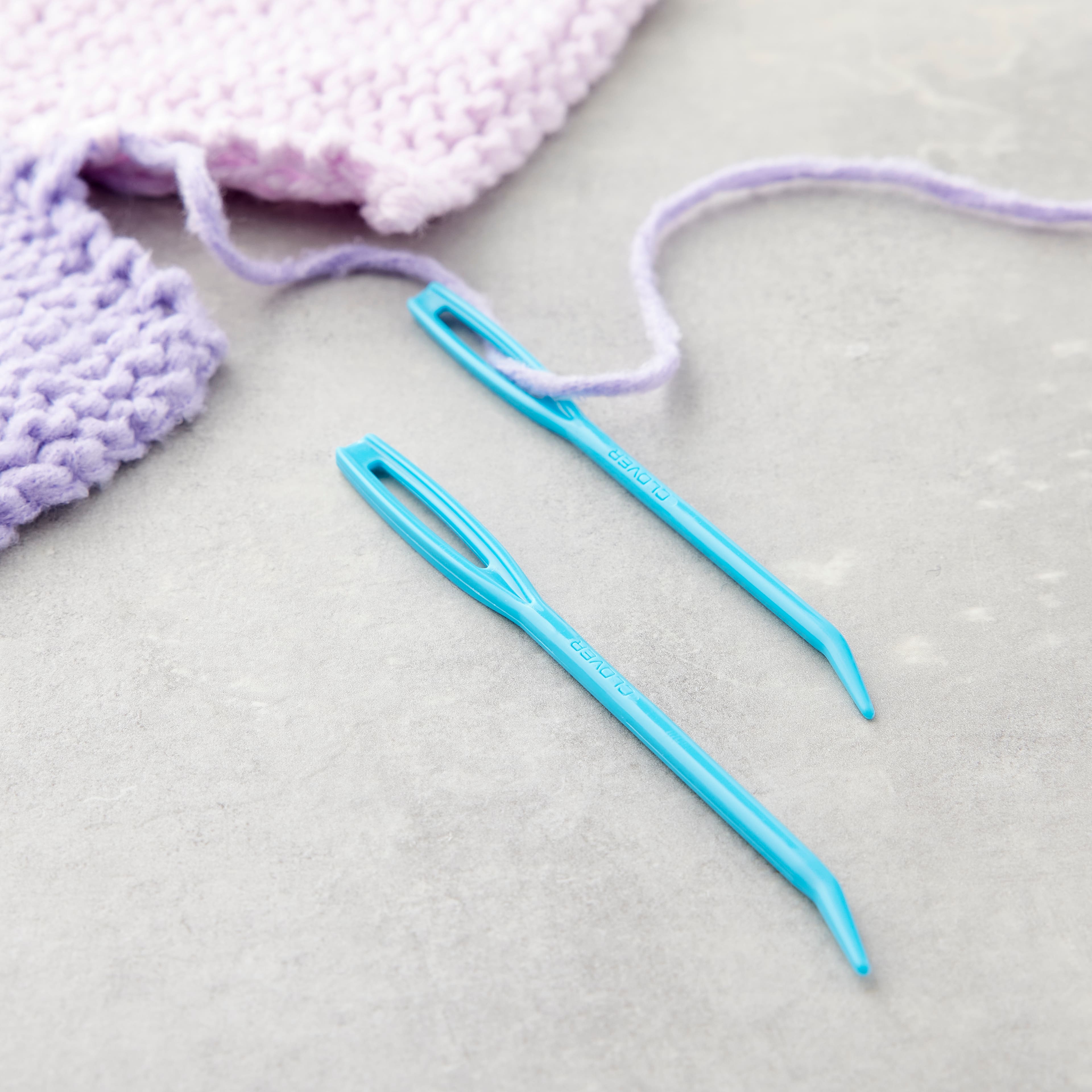 9pcs Yarn Needle Sewing Needles Set Large-Eye Aluminium Wool Needles Sewing  Tapestry Needles for Knitting