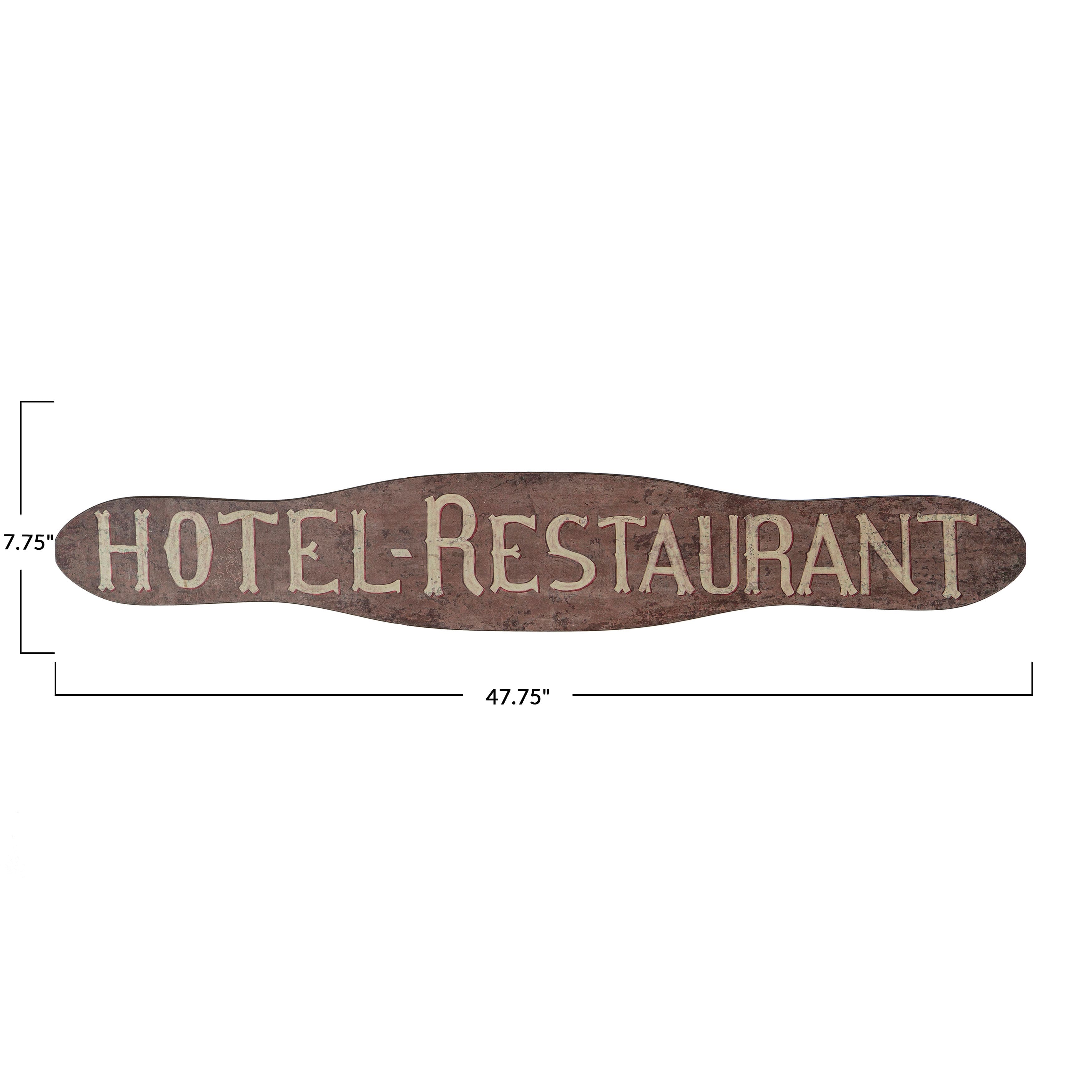 Hello Honey&#xAE; Natural Hotel Restaurant Vintage Wood Wall Art