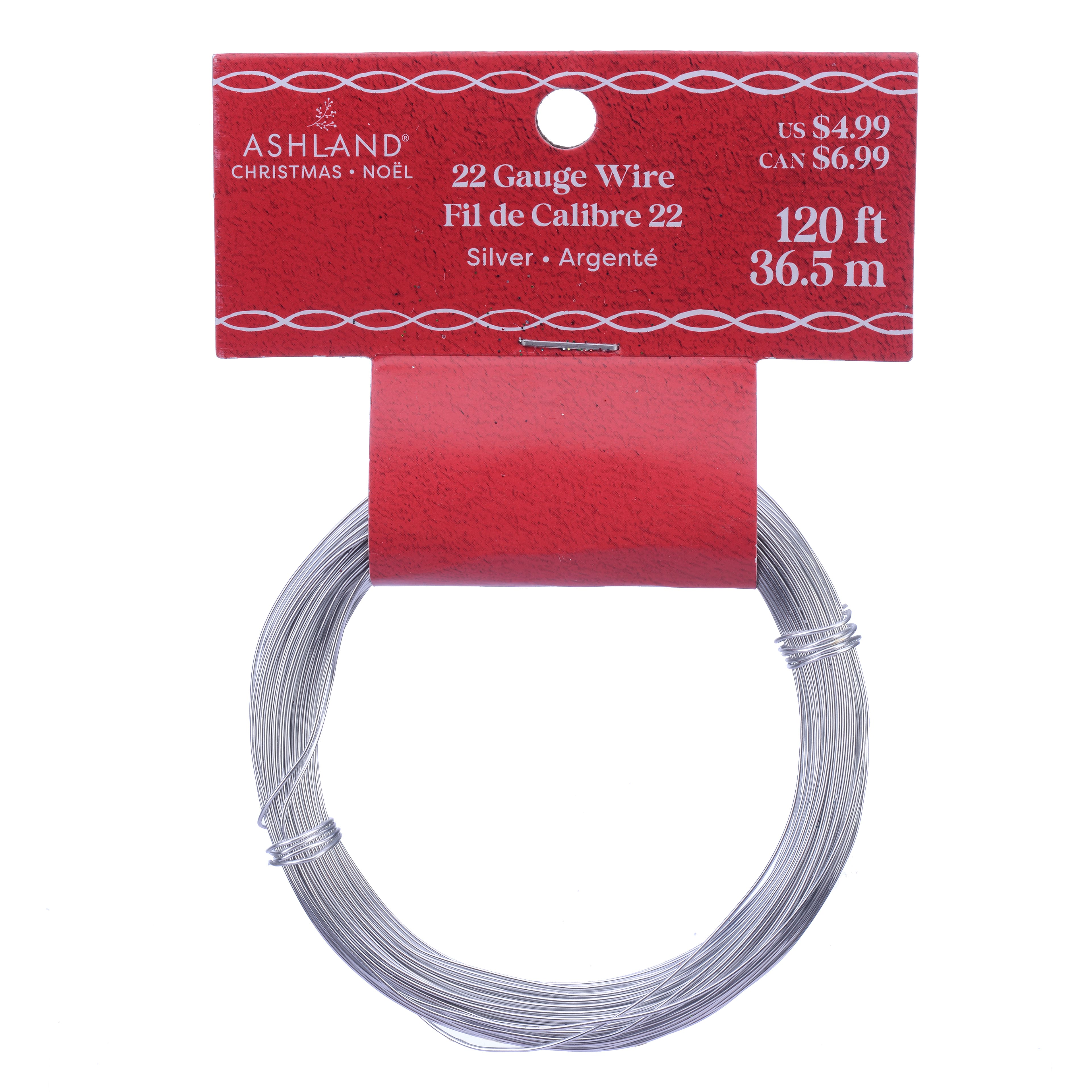 22 Gauge Silver Wire, 120ft. by Ashland&#xAE;