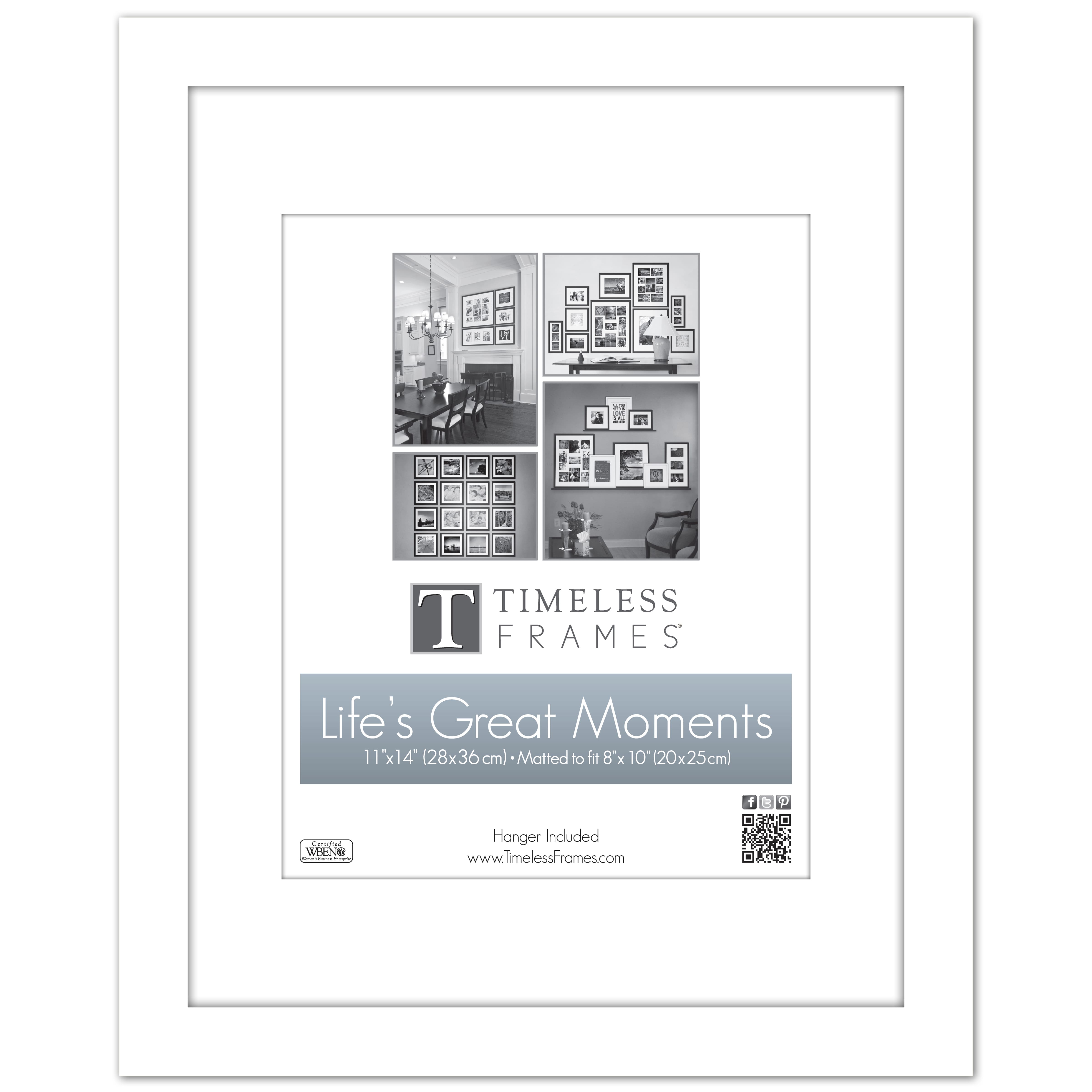 Timeless Frames&#xAE; White Life&#x27;s Great Moments Frame with Mat
