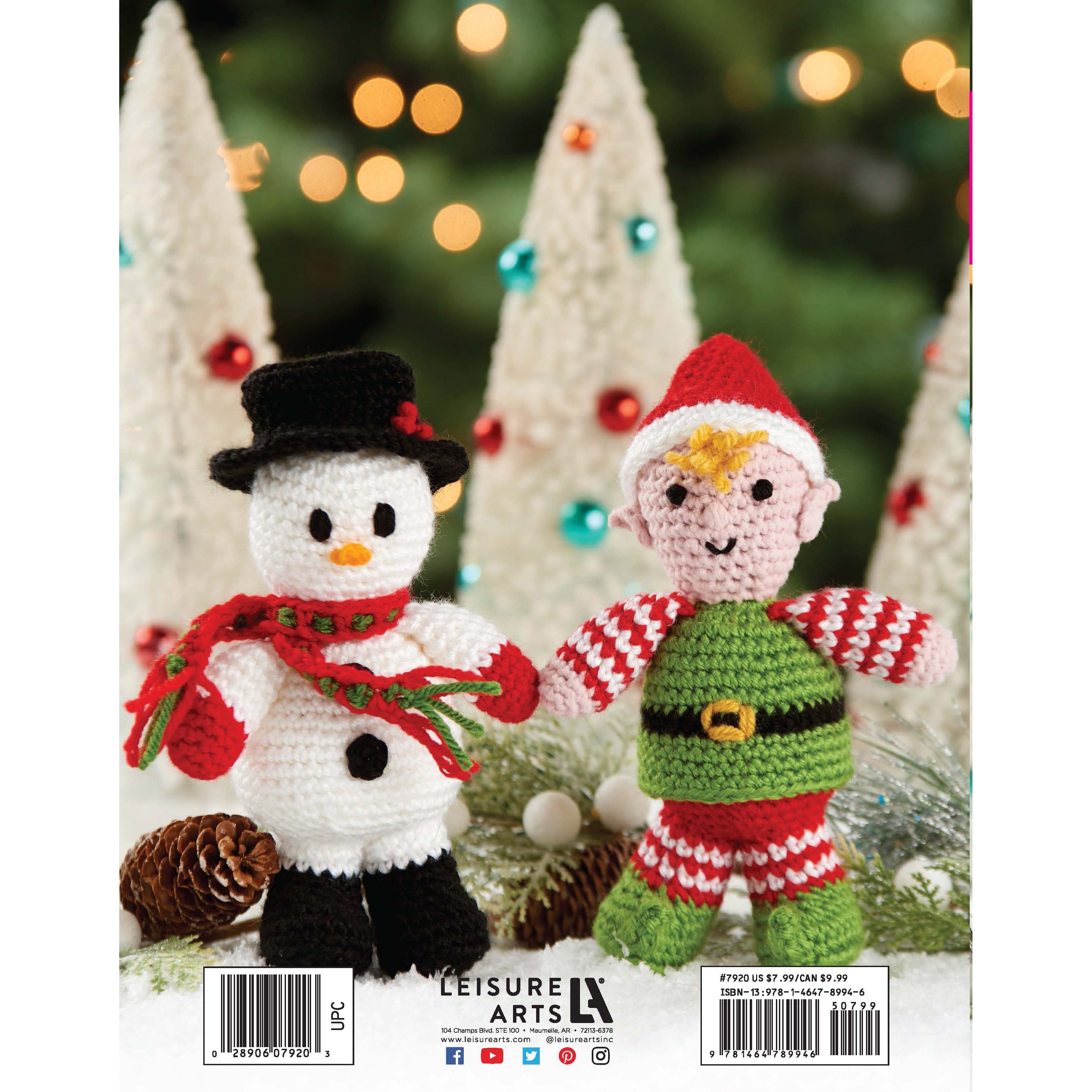 Leisure Arts&#xAE; Crochet Christmas Friends Book