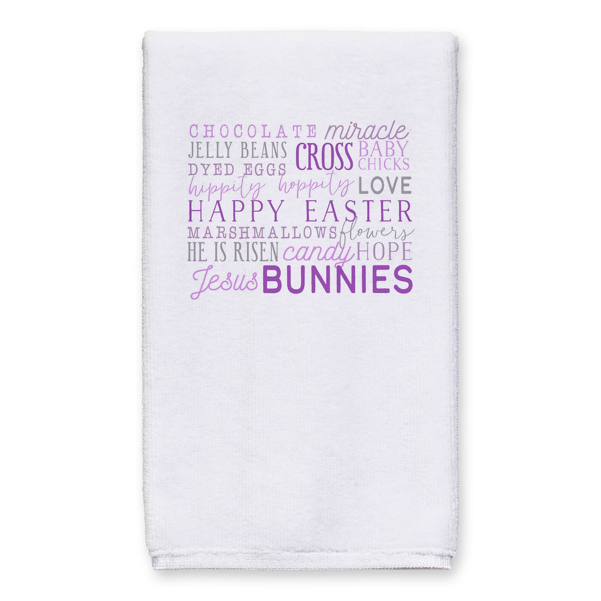 Easter Day Words Towel Set