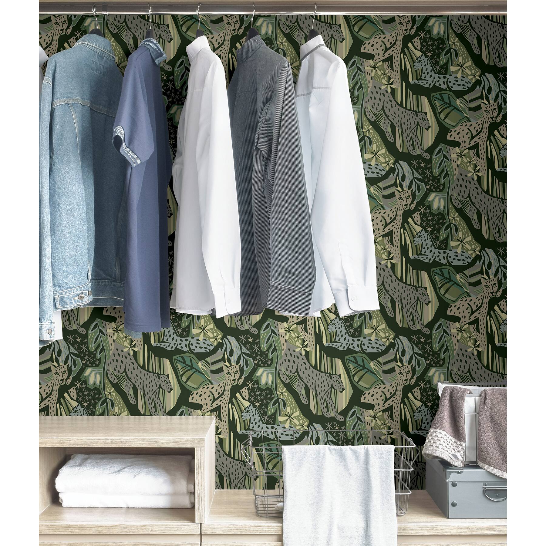 Cat Nap Peel &#x26; Stick Wallpaper