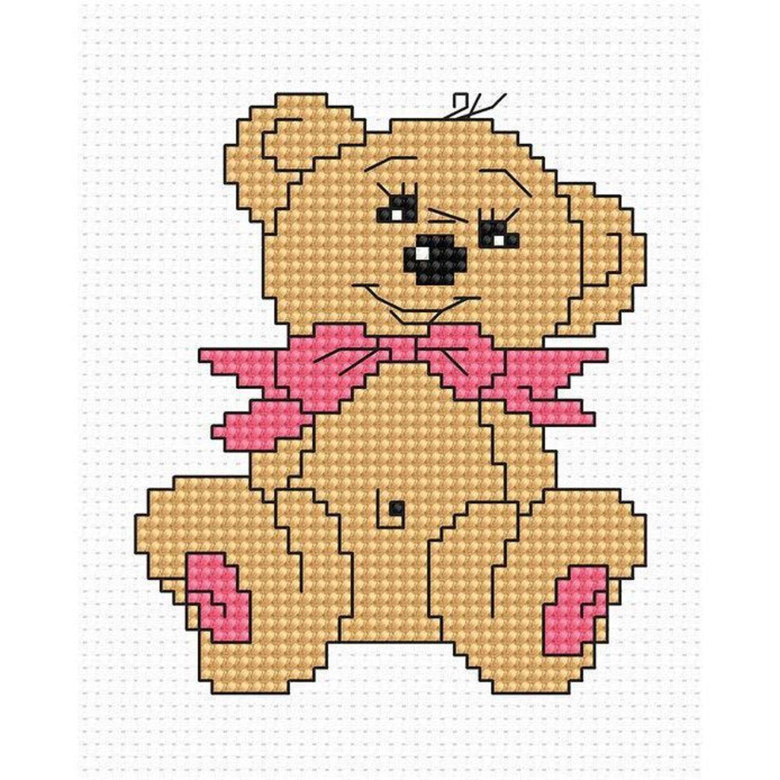 Luca-s Bear Counted Cross Stitch Kit