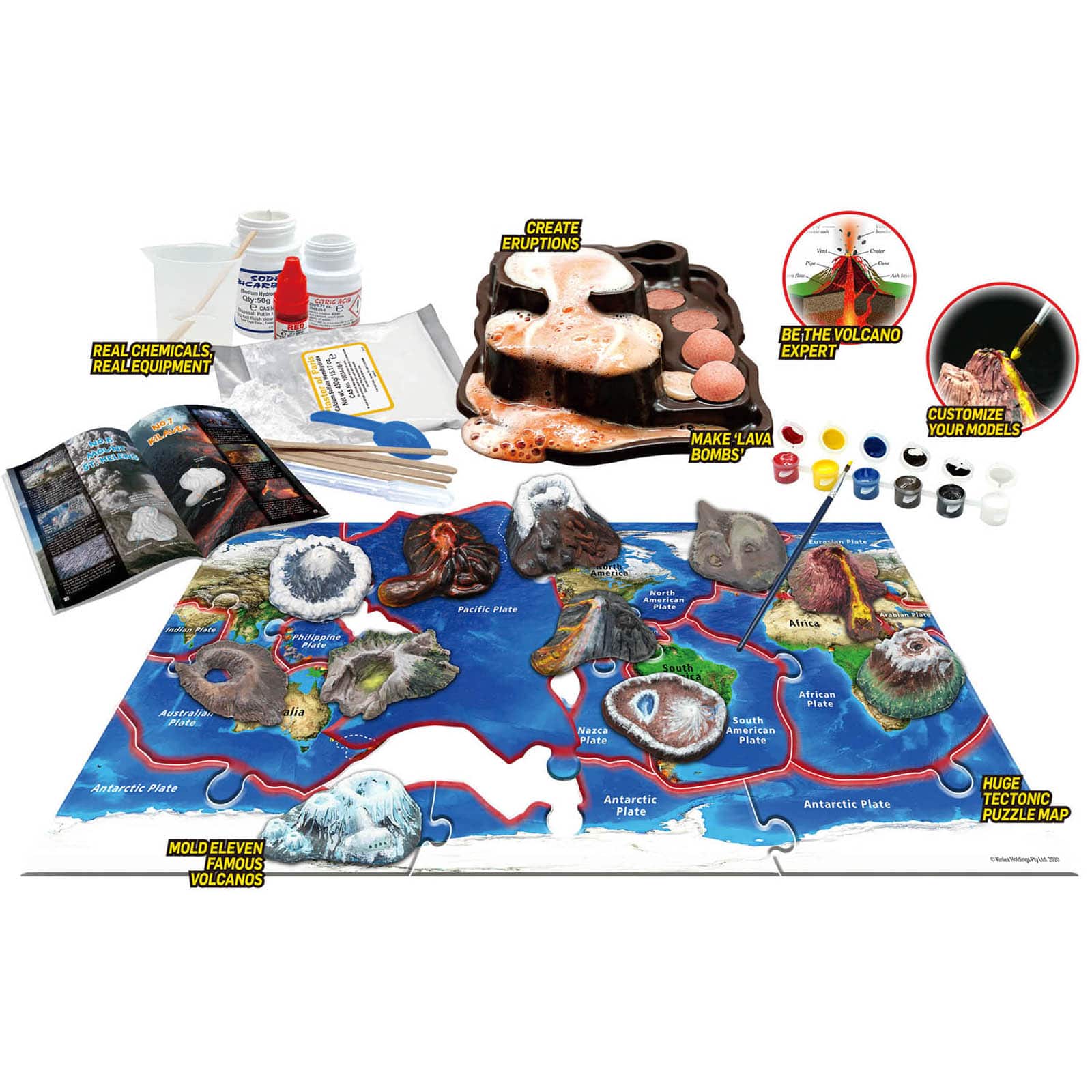 Learning Advantage&#x2122; Wild Environmental Science&#x2122; Volcanoes of the World Kit