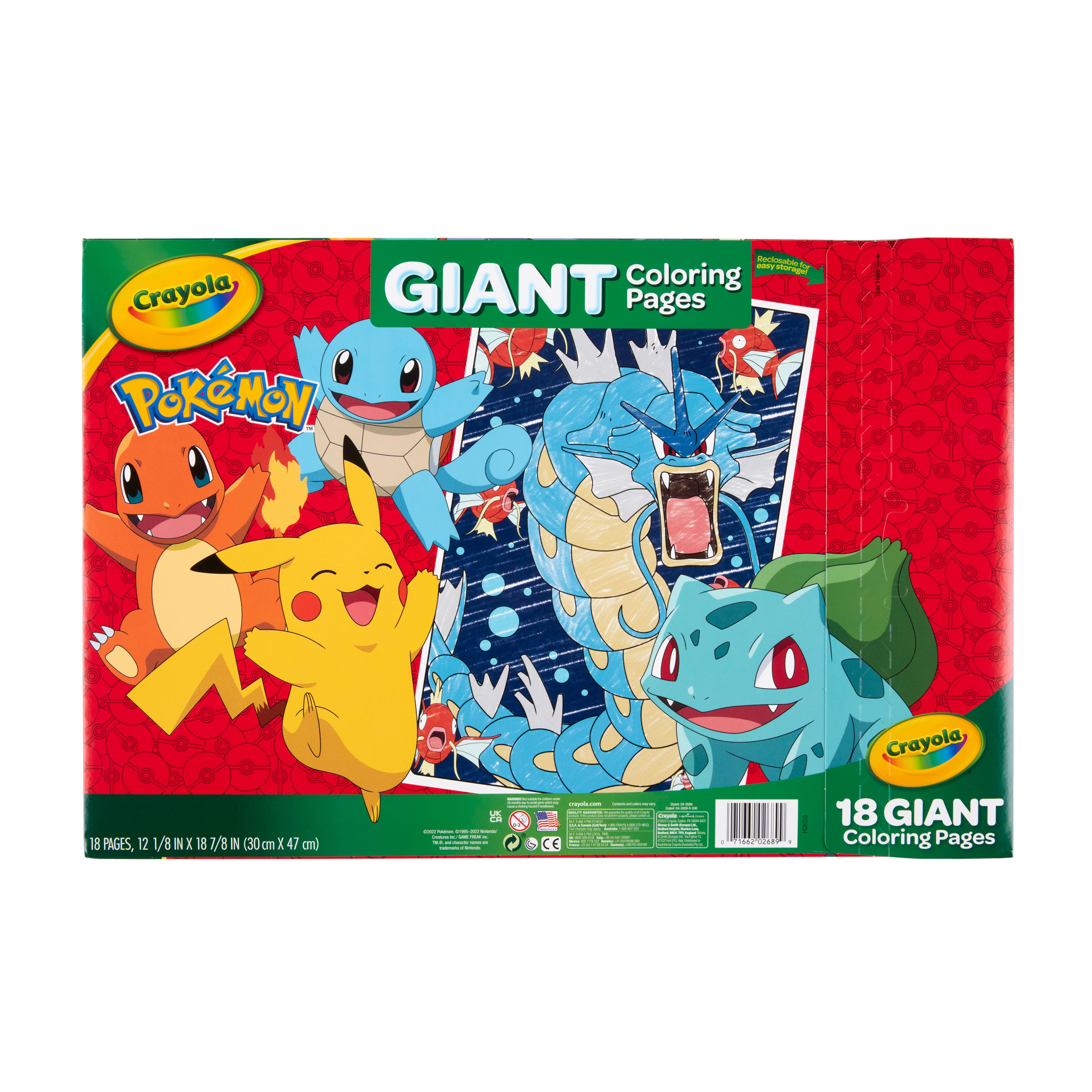 Crayola&#xAE; Pok&#xE9;mon&#x2122; Giant Coloring Pages