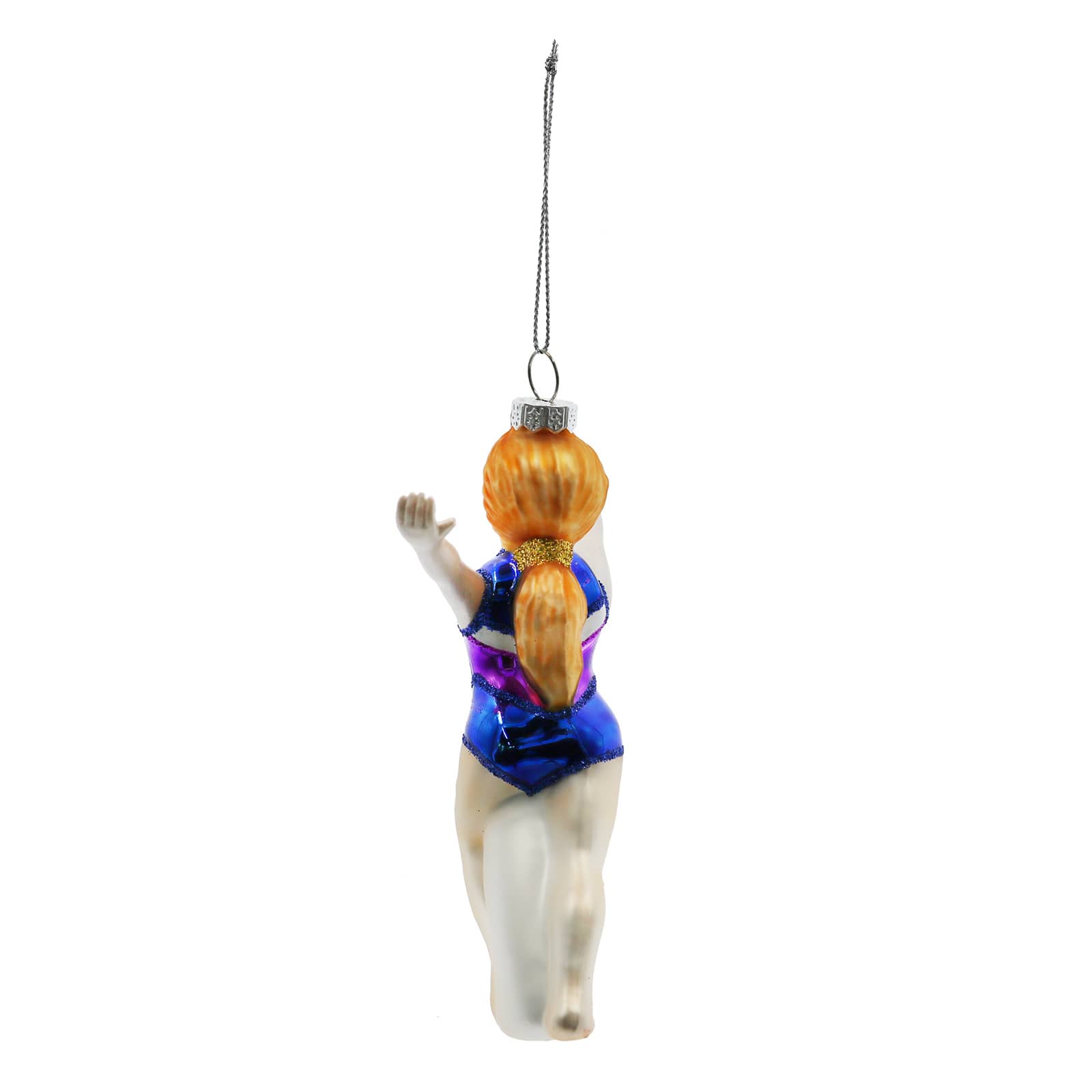 5.25&#x22; Floor Gymnast Glass Ornament by Ashland&#xAE;