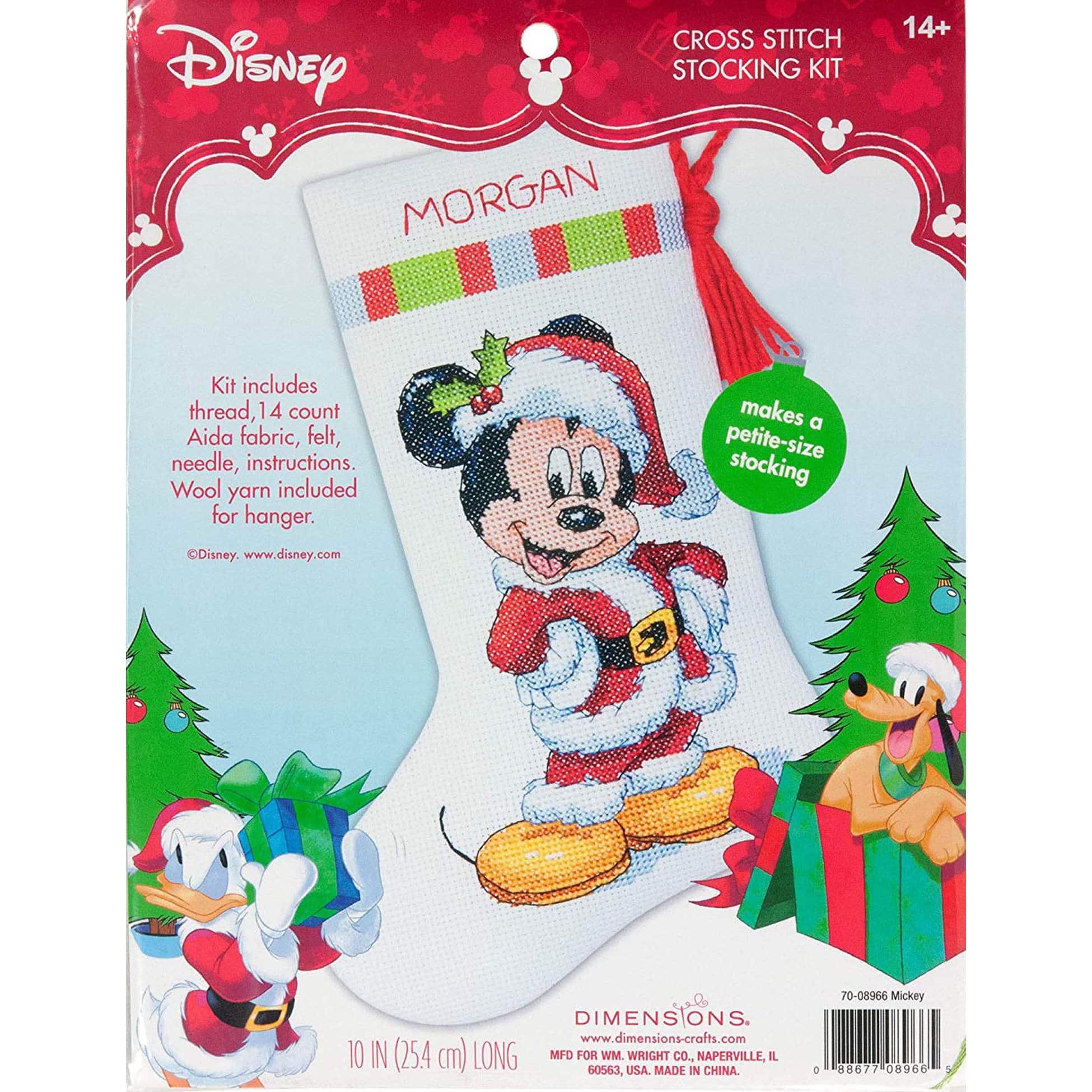 Dimensions Mickey Stocking Cross Stitch Kit