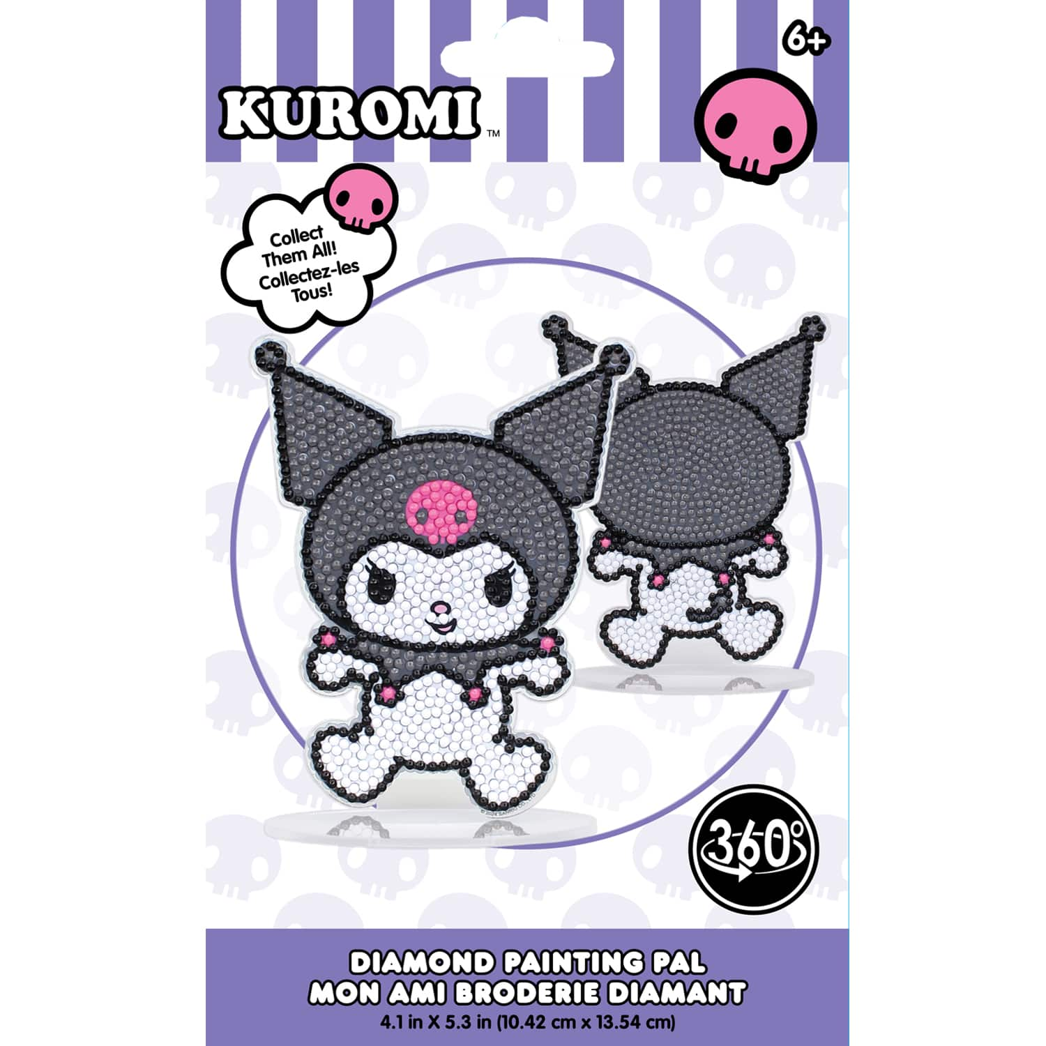 Camelot&#xAE; Dots Hello Kitty&#xAE; Kuromi&#x2122; Diamond Painting Pal Kit