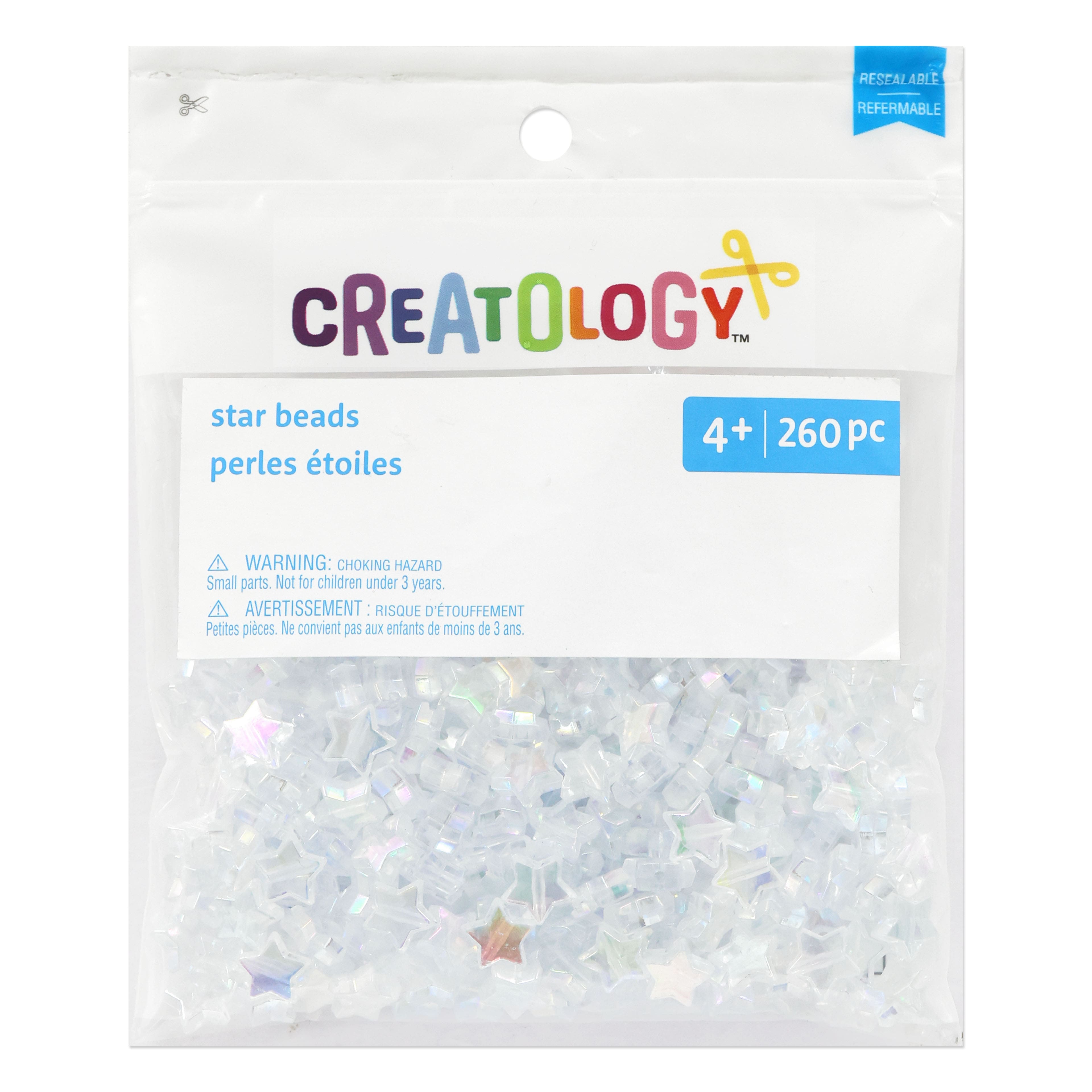 Clear Star Beads by Creatology&#x2122;, 260ct.