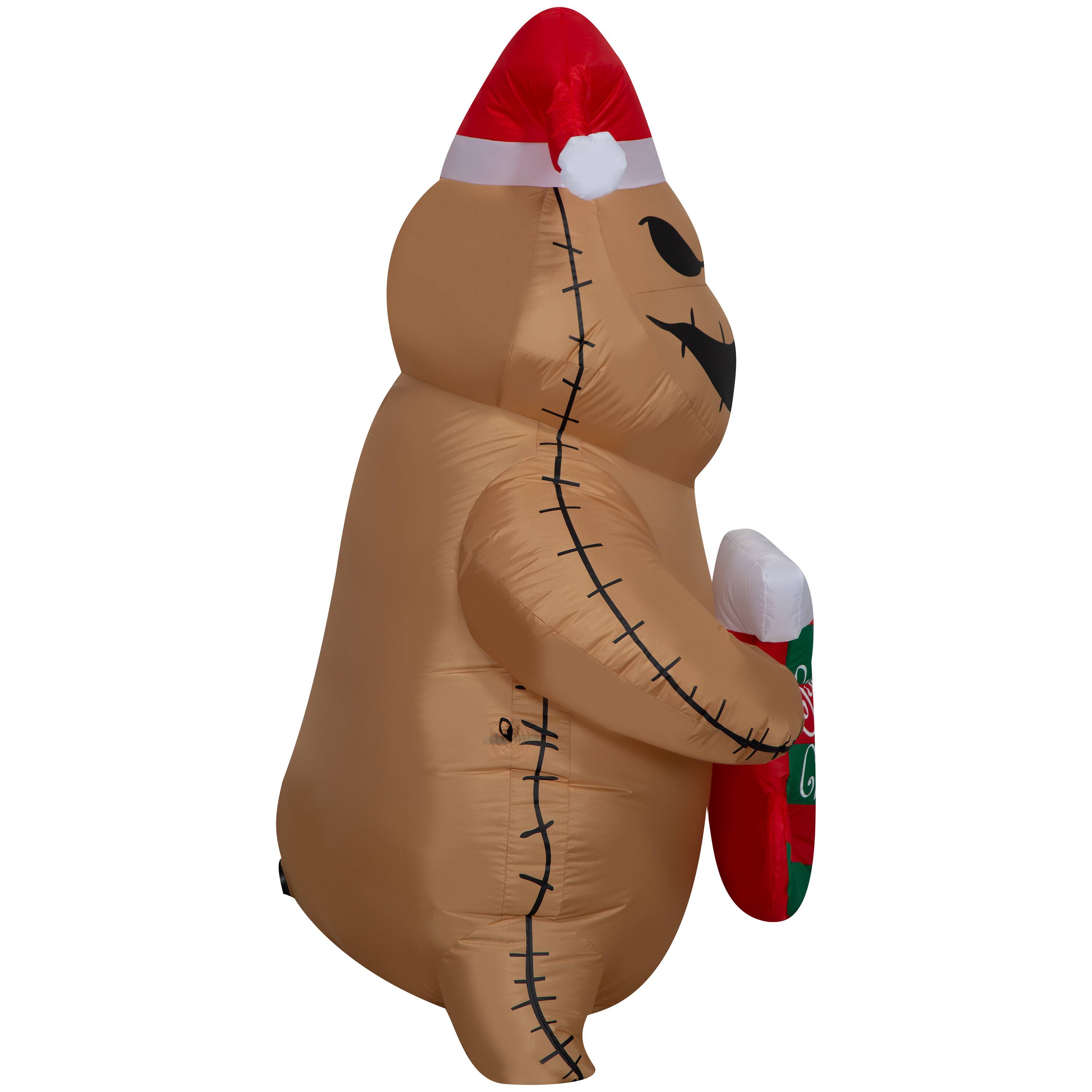 5ft. Airblown&#xAE; Inflatable Christmas Oogie Boogie with Scary Christmas Stocking