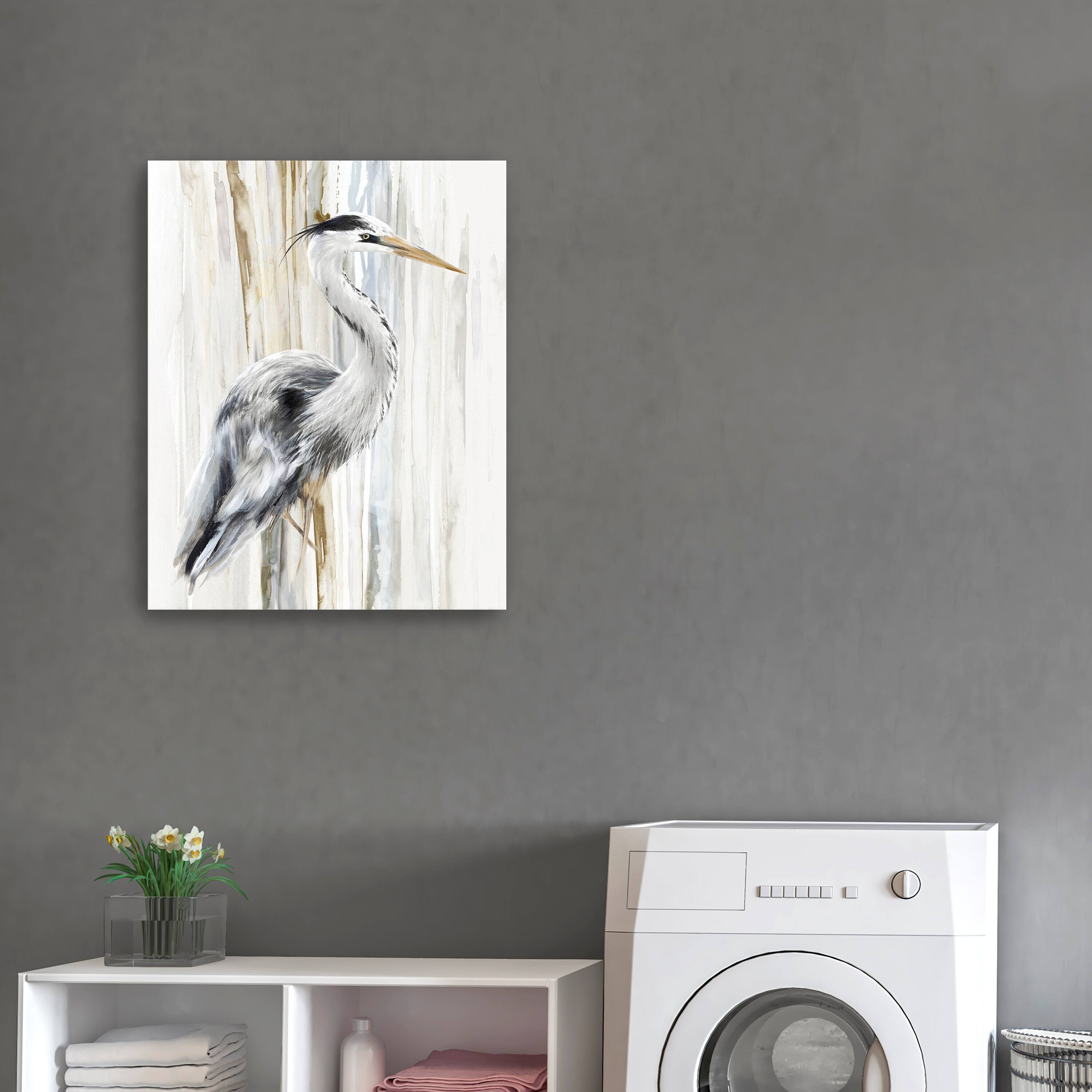 Lumaprints River Heron I Canvas Wall Art