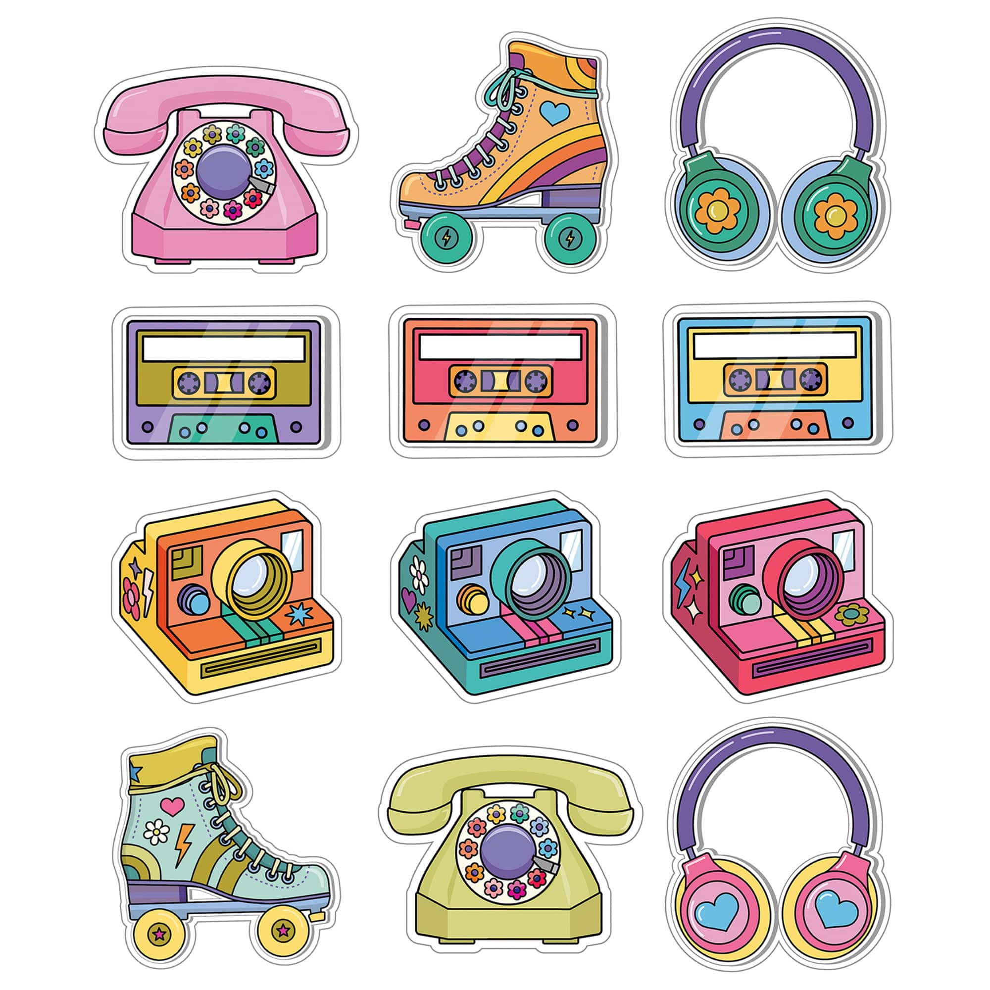 Carson Dellosa® Education Retro Remix Cutouts Set, 6 ct.