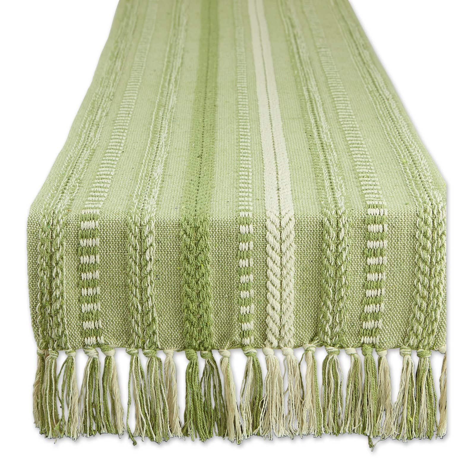 DII&#xAE; 108&#x22; Braided Stripe Table Runner