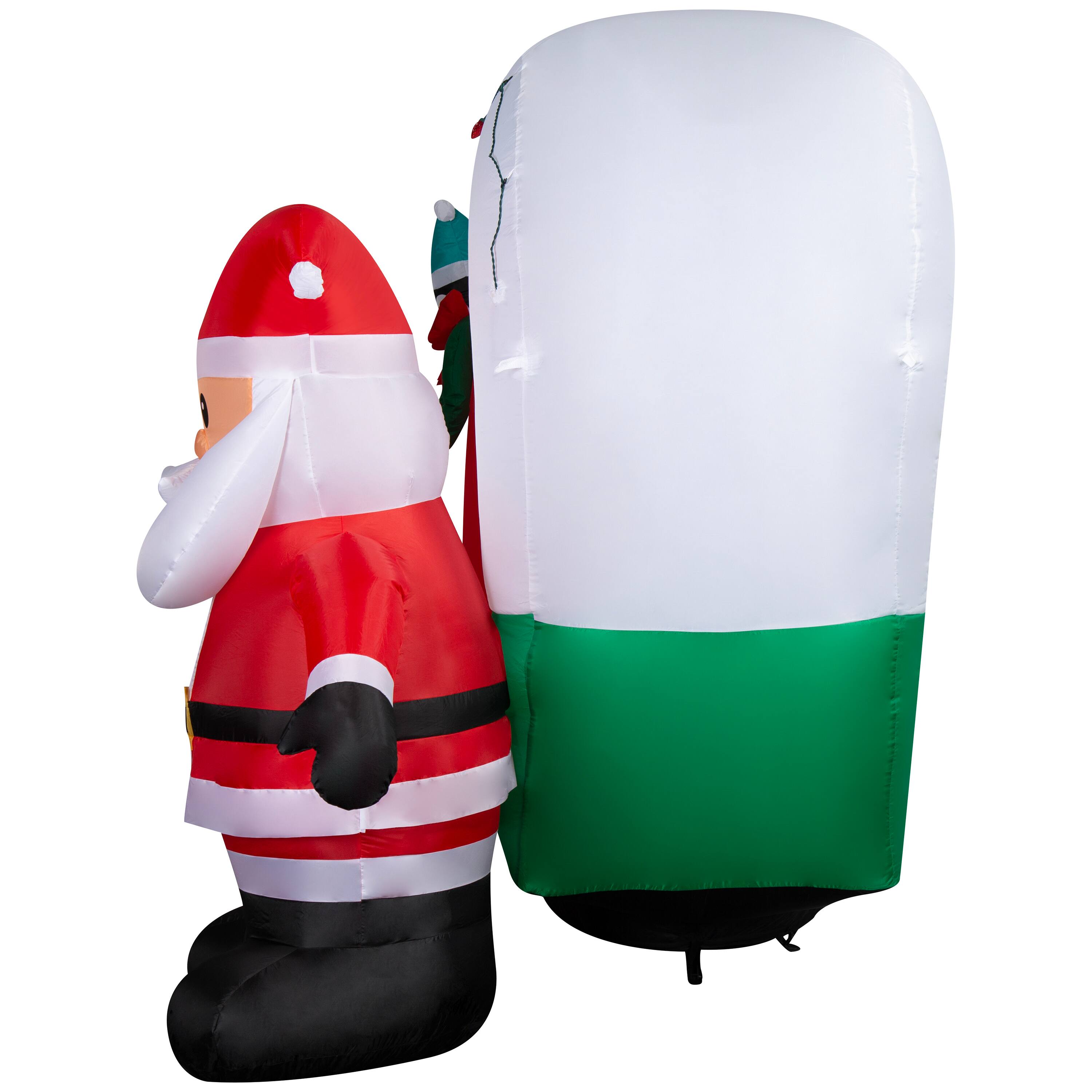 9ft. Airblown® Inflatable Santa's RV