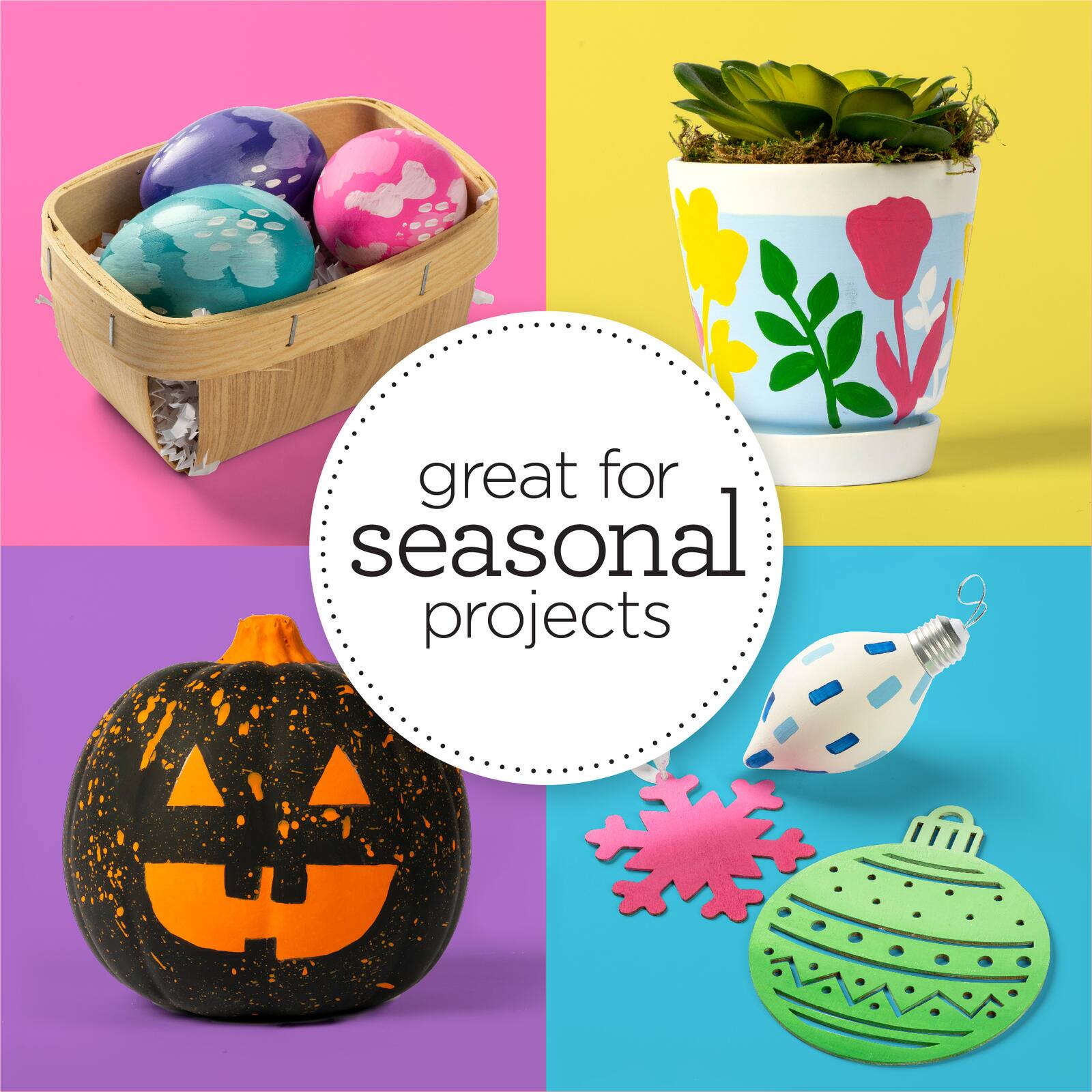 Apple Barrel&#xAE; Acrylic Neon Paints &#x26; Mod Podge 13 Piece Set