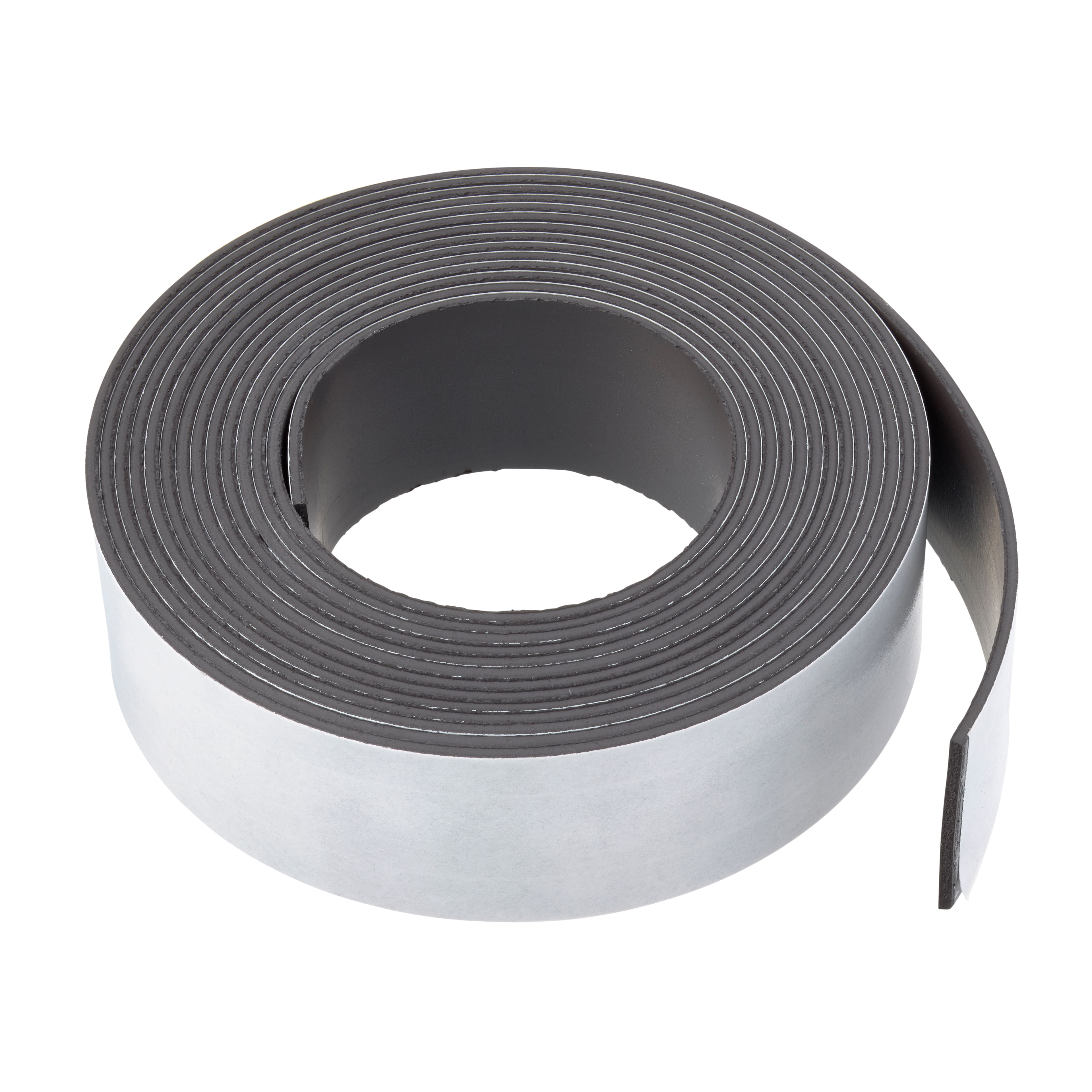  Flexible Adhesive Magnetic Tape - 1 in x 10 ft