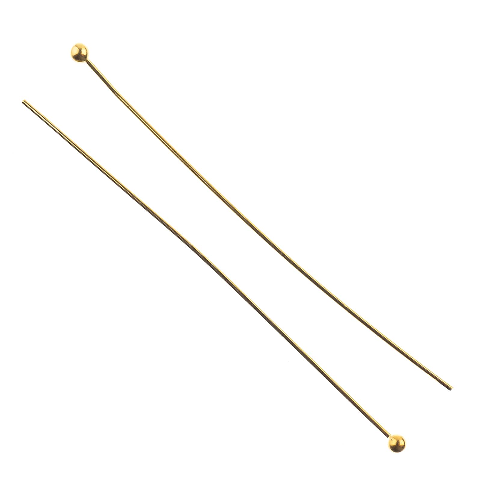 John Bead Must Have Findings 2&#x22; Ball Head Pins, 60ct.