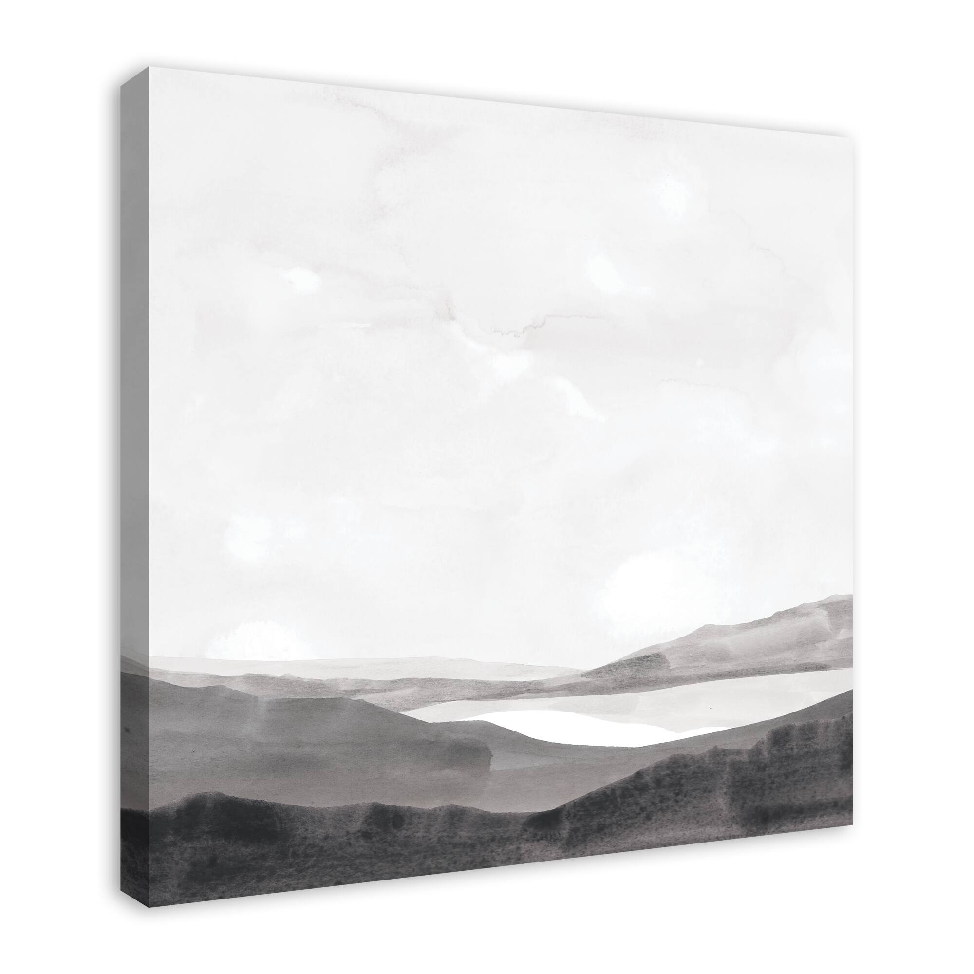 Hazy Landscape 30" x 30" Canvas Wall Art