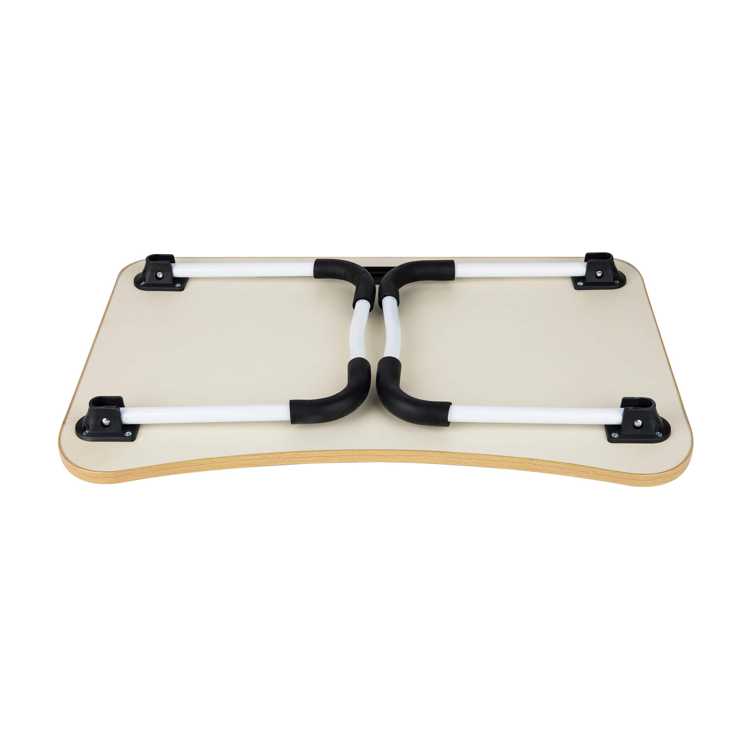 Mind Reader Freestanding Portable Foldable Lap Desk with Fold-Up