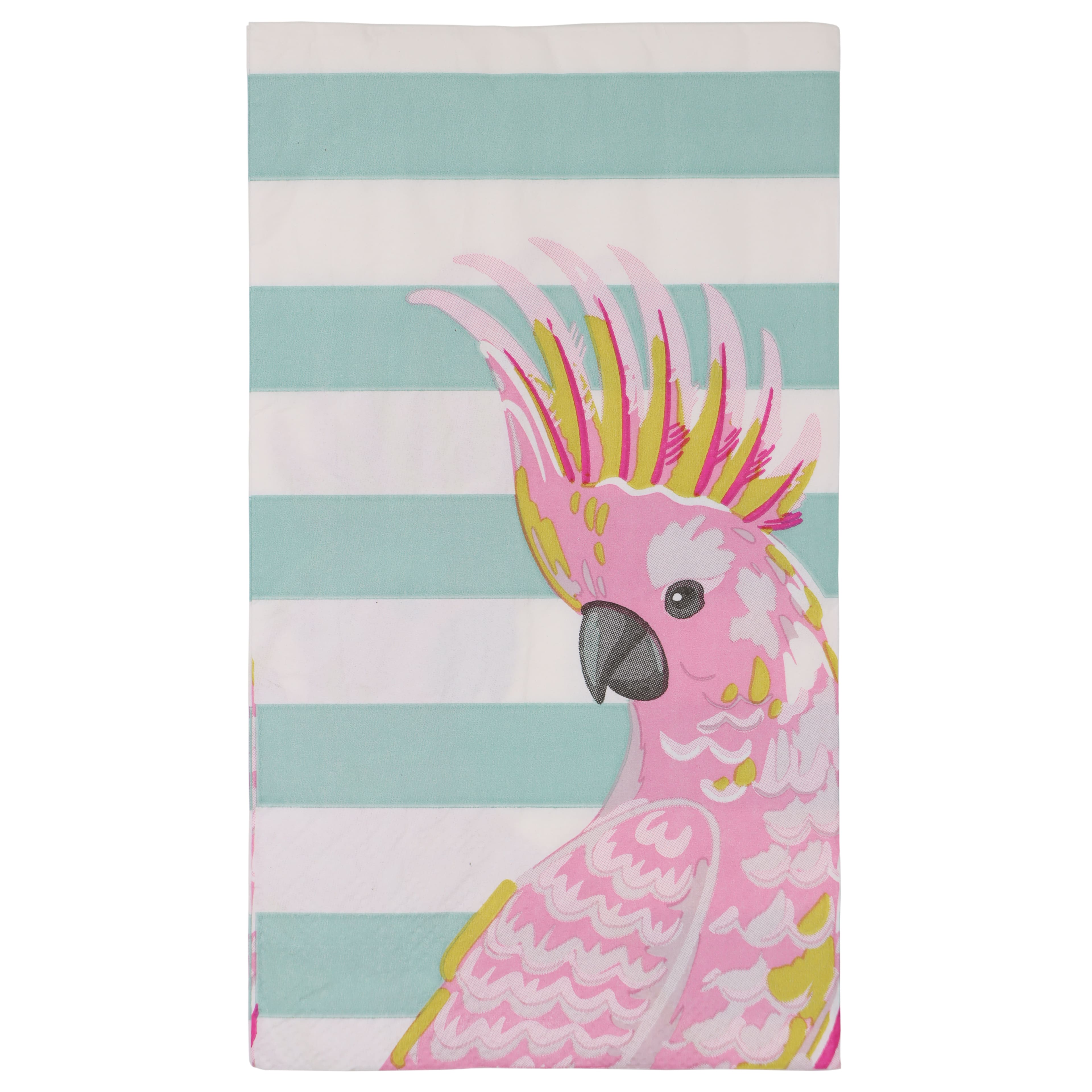 Blue Stripe Cockatoo Guest Napkins, 20ct. by Ashland&#xAE;