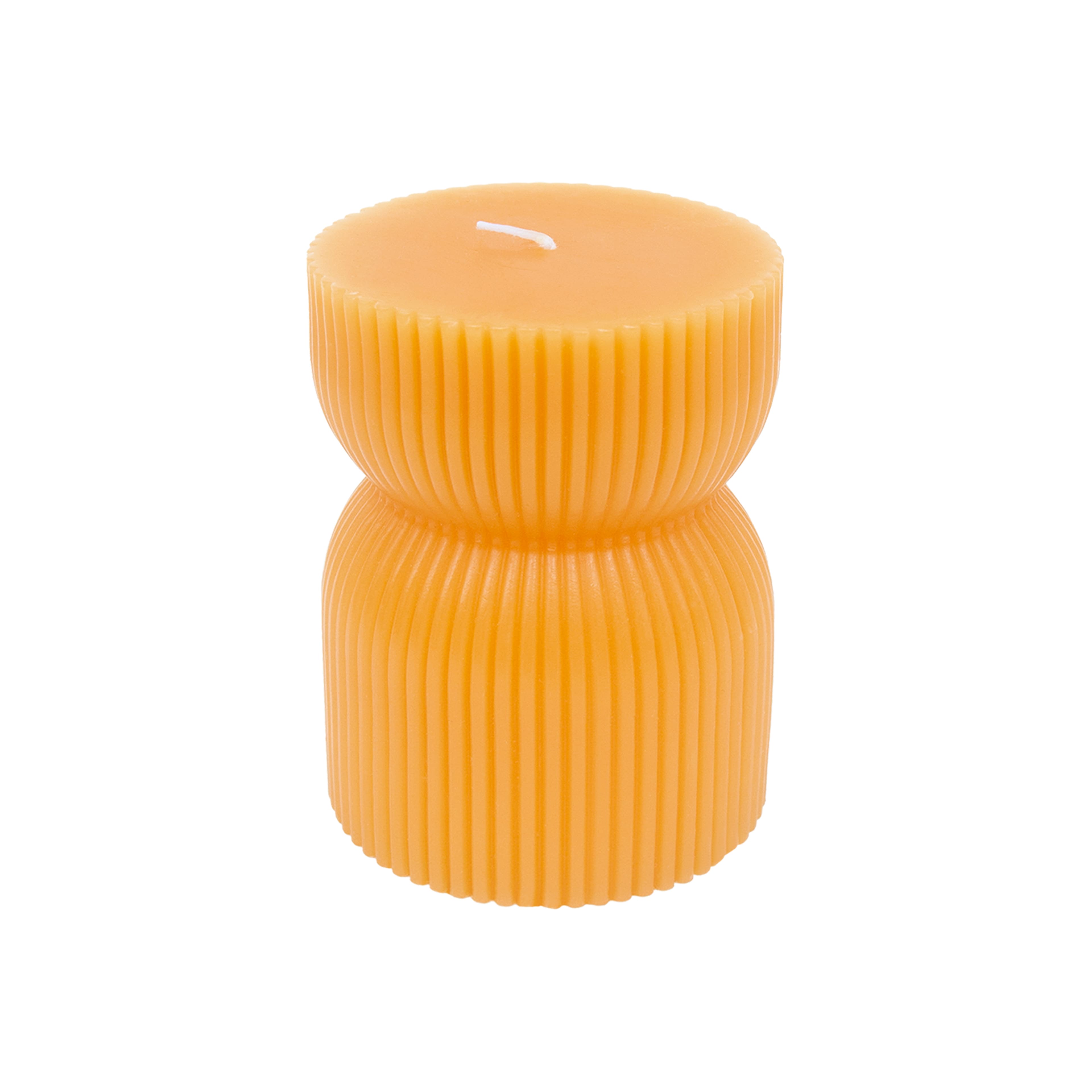 4&#x22; Ribbed Scented Pillar Candle by Ashland&#xAE;