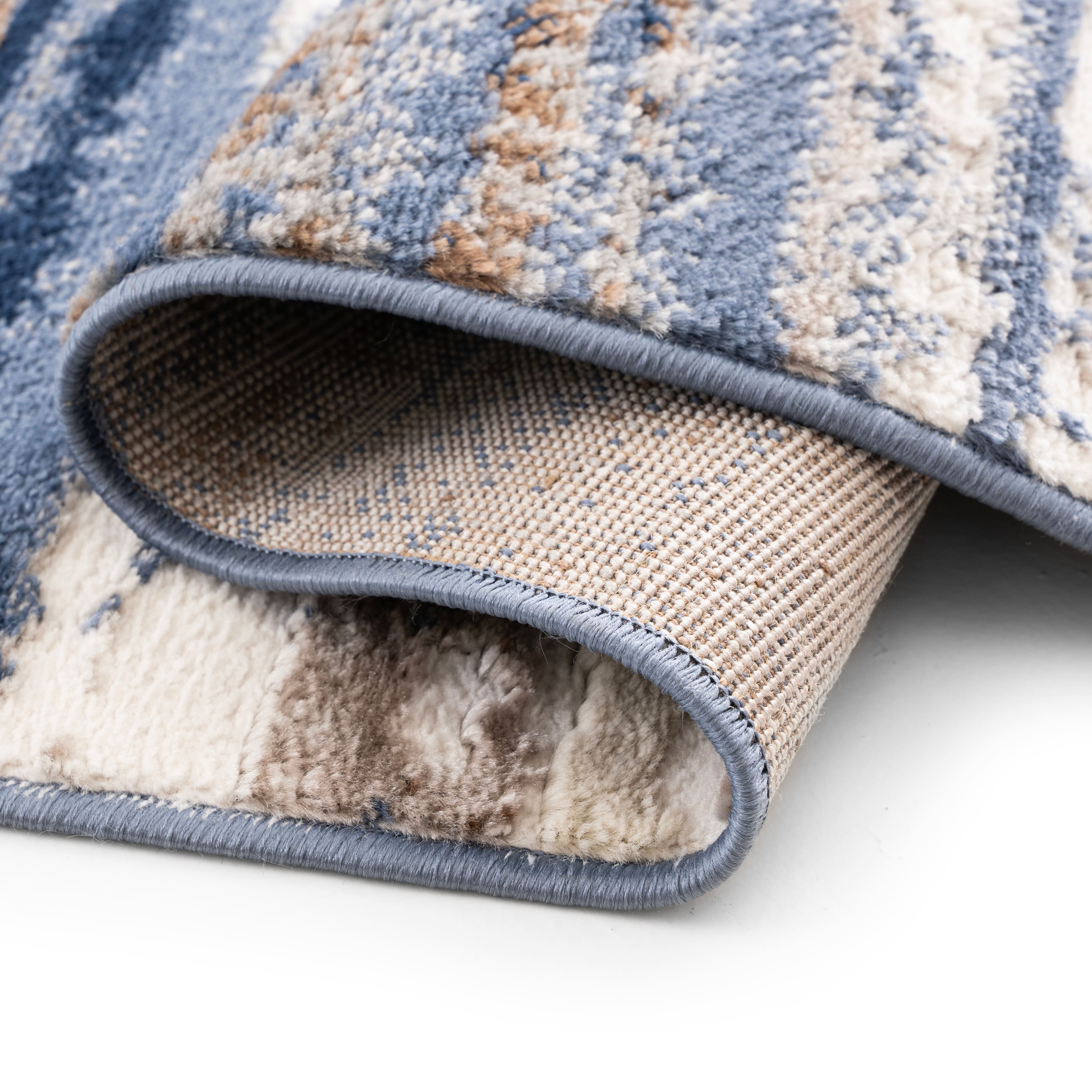 Blue Multi Stripe Area Rug by Ashland&#xAE;