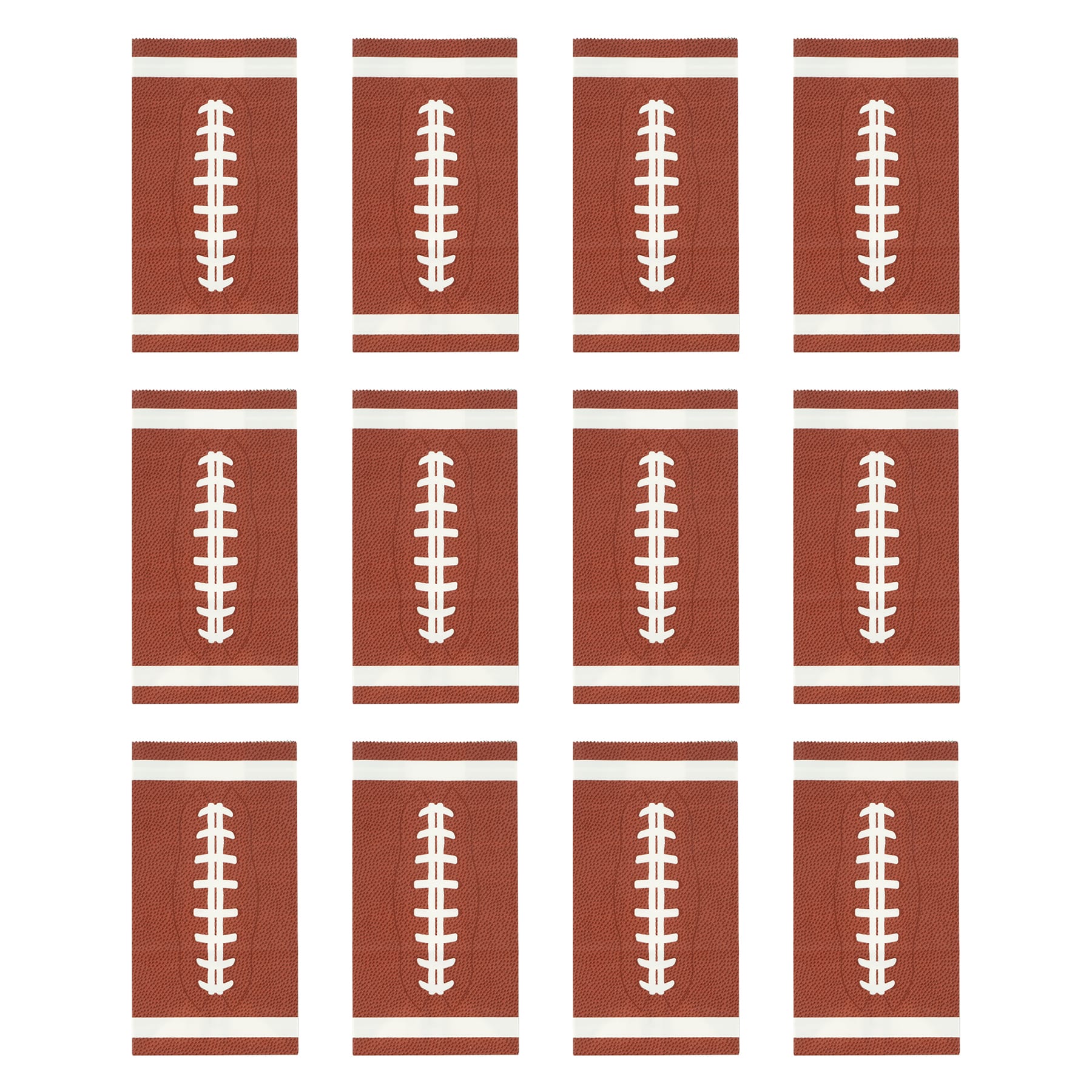 Football Favor Bags, 12ct. by Celebrate It™