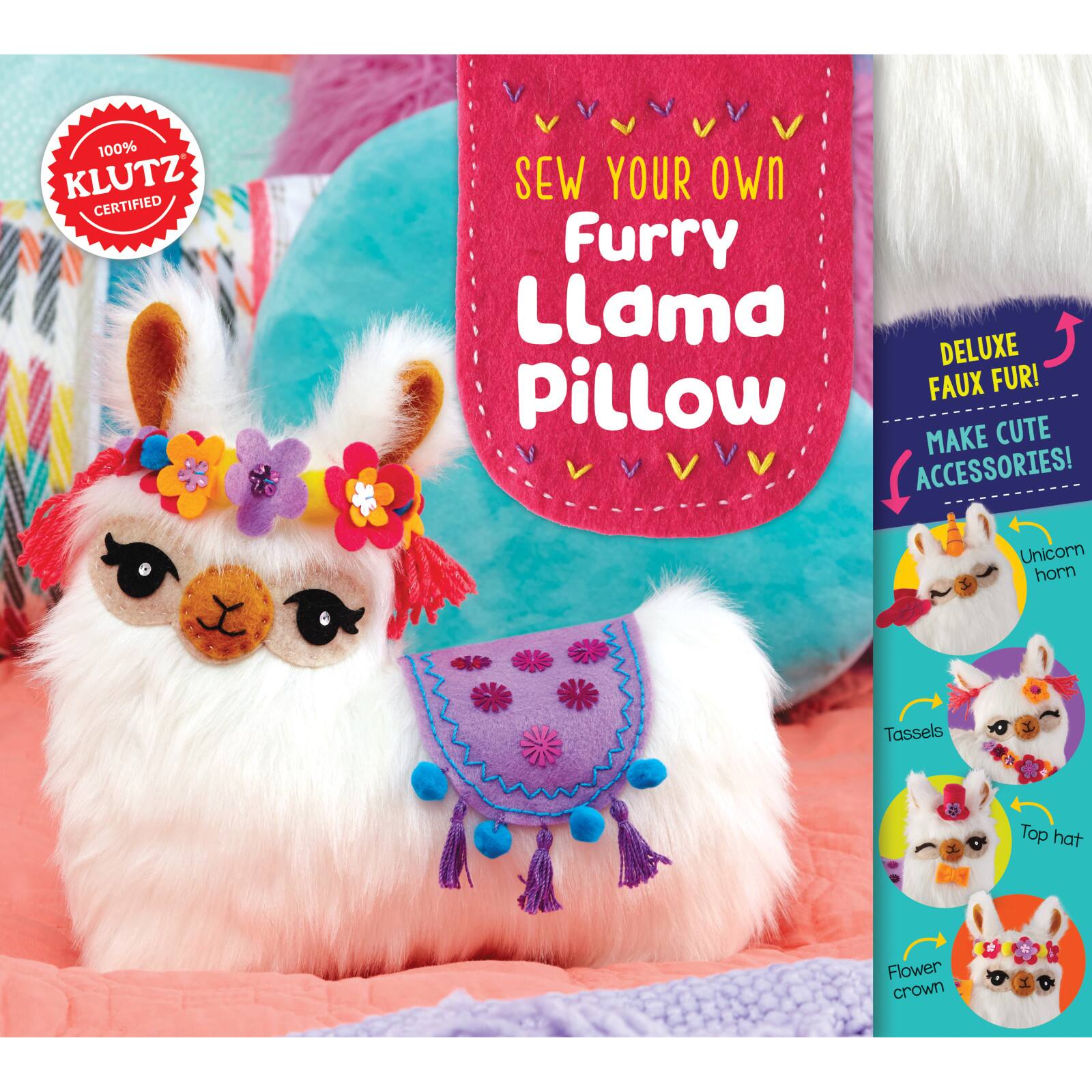 Klutz® Sew Your Own Furry Llama Pillow