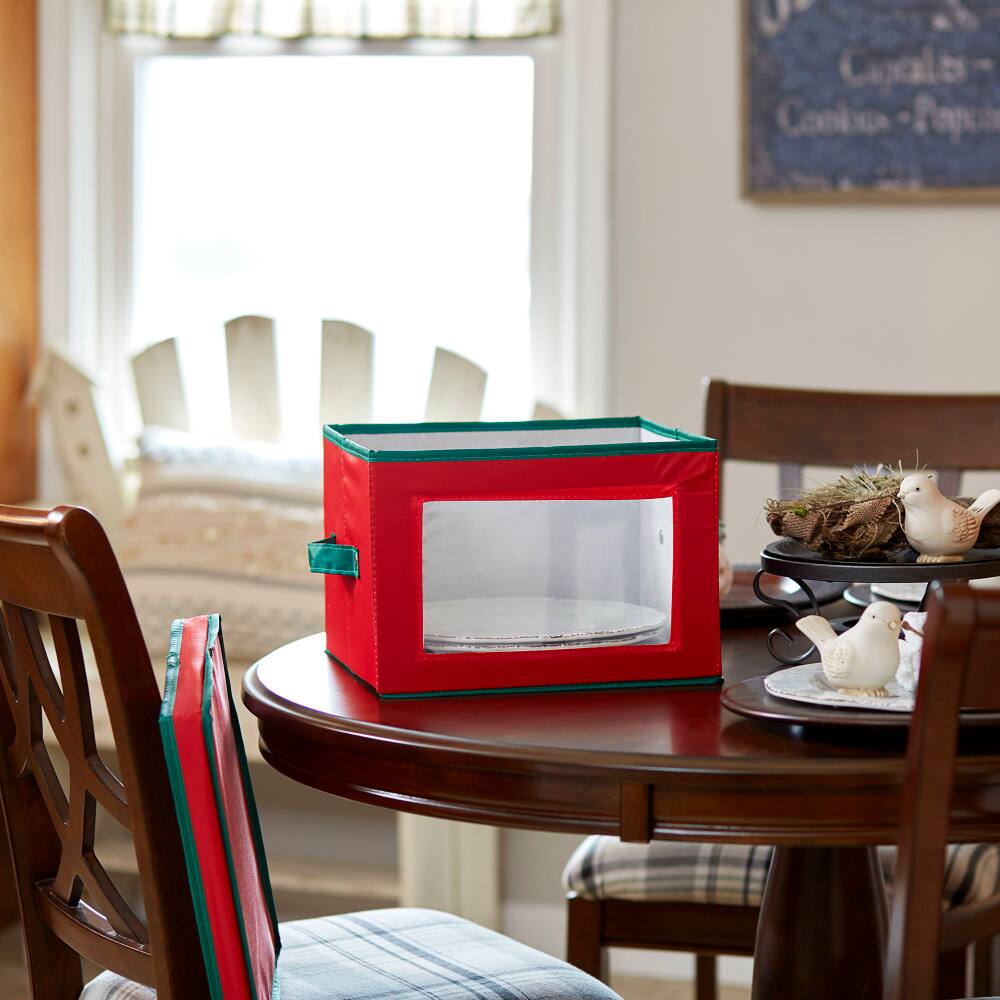 Household Essentials Plate Storage Box
