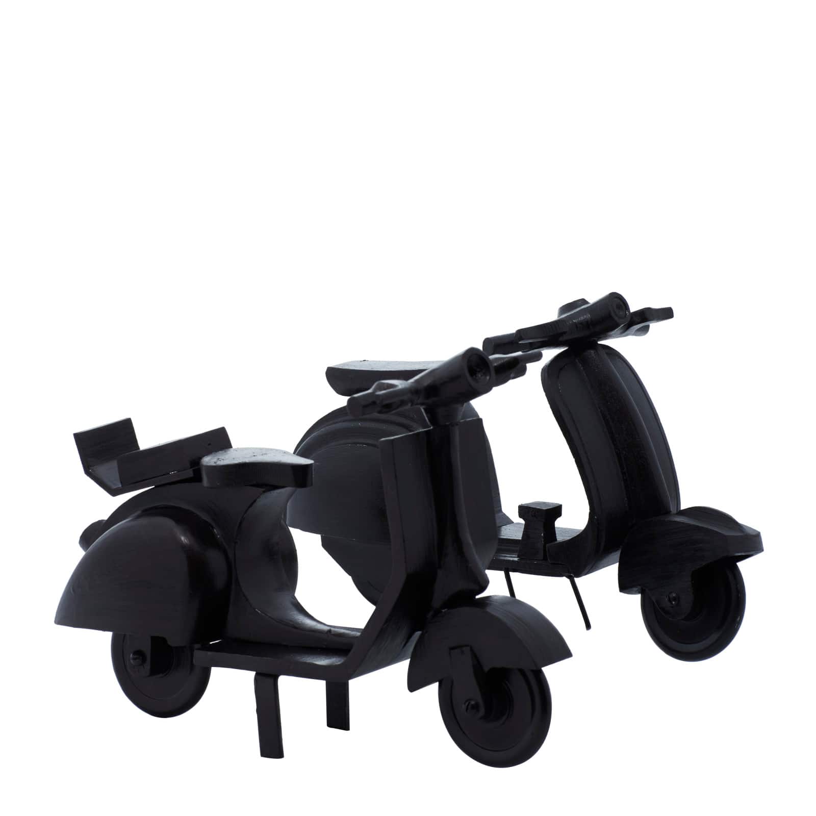 Black Aluminum Traditional Scooter Sculpture Set Accent Pieces Michaels