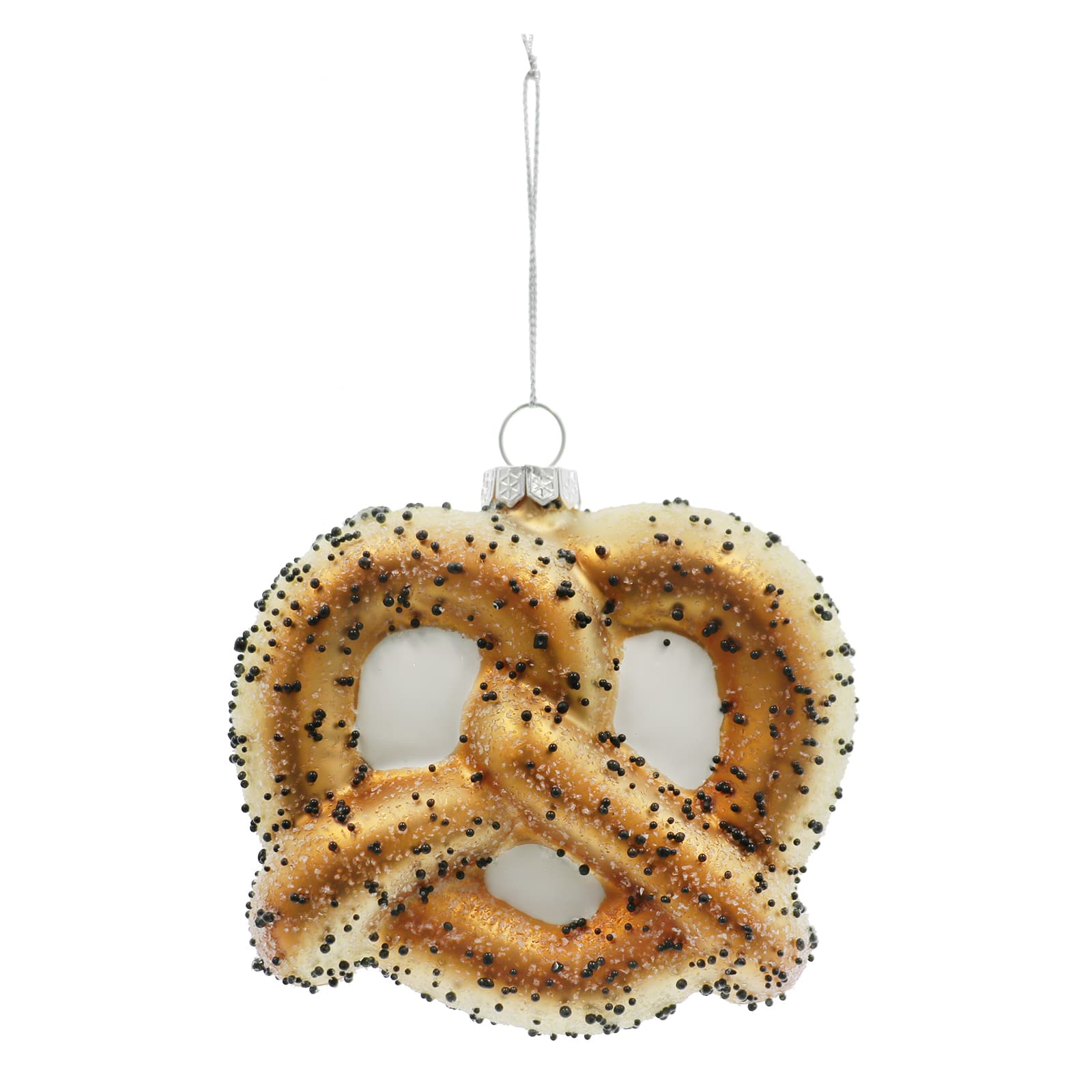 4&#x22; Pretzel Glass Ornament by Ashland&#xAE;