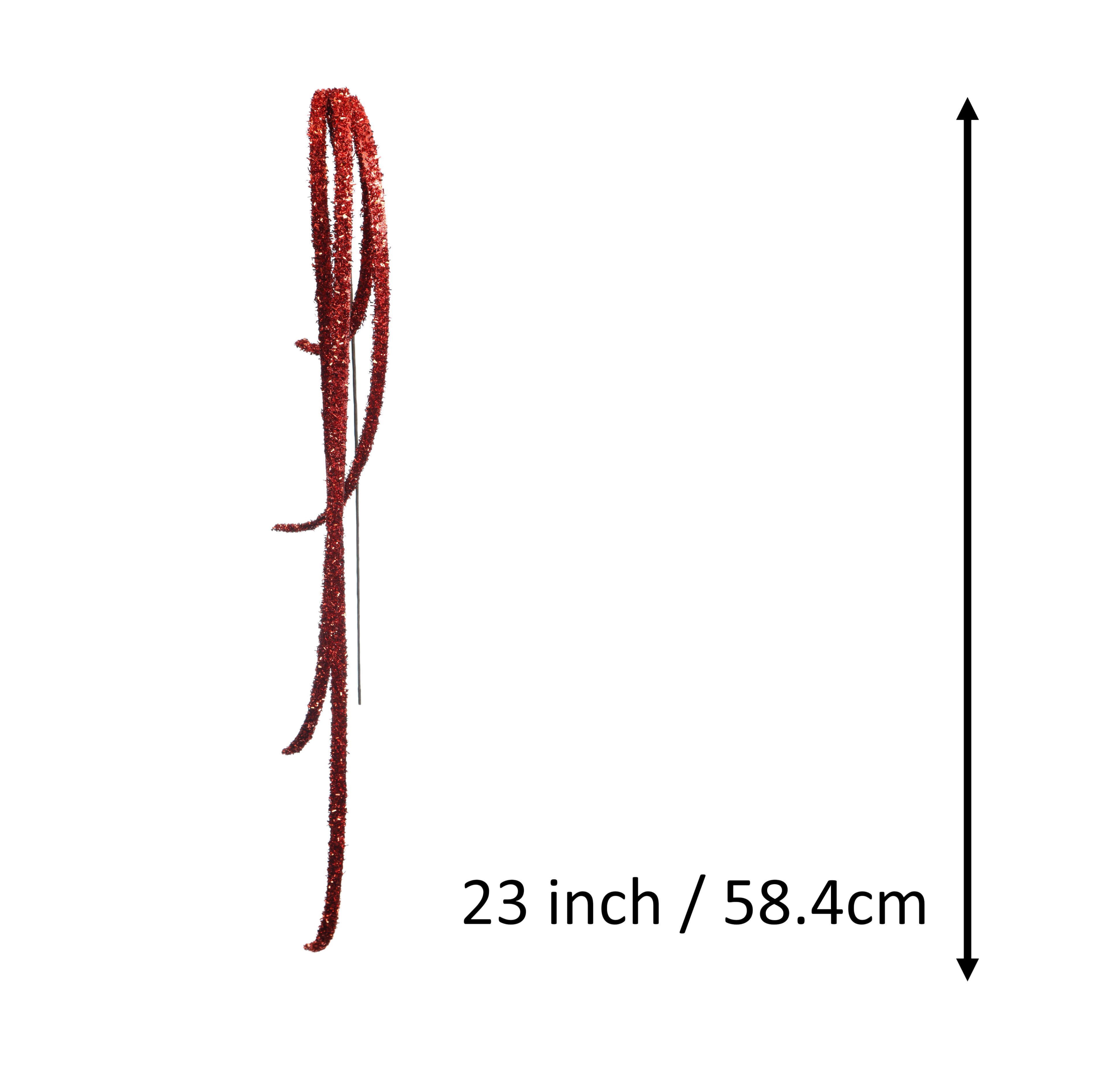 23&#x22; Glitter Ribbon Stem by Ashland&#xAE;
