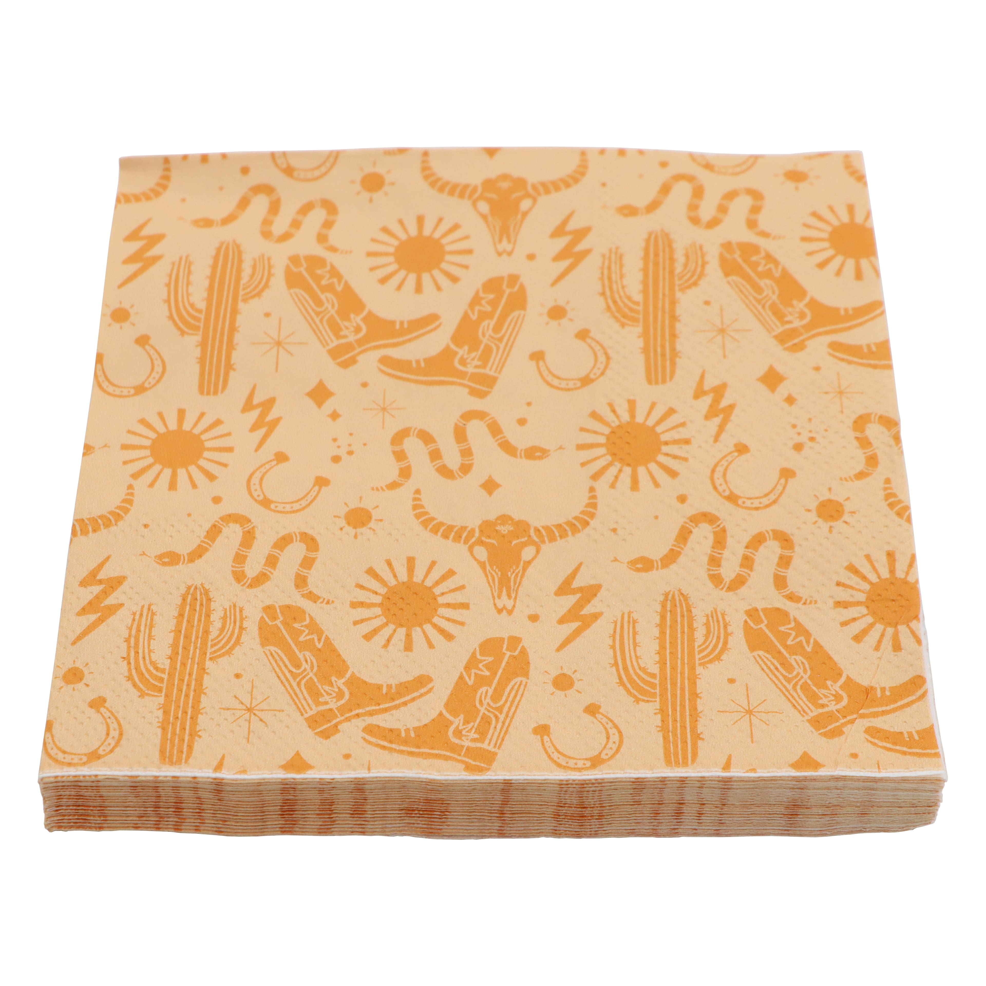Orange Southwestern Cocktail Napkins, 20ct. by Ashland&#xAE;