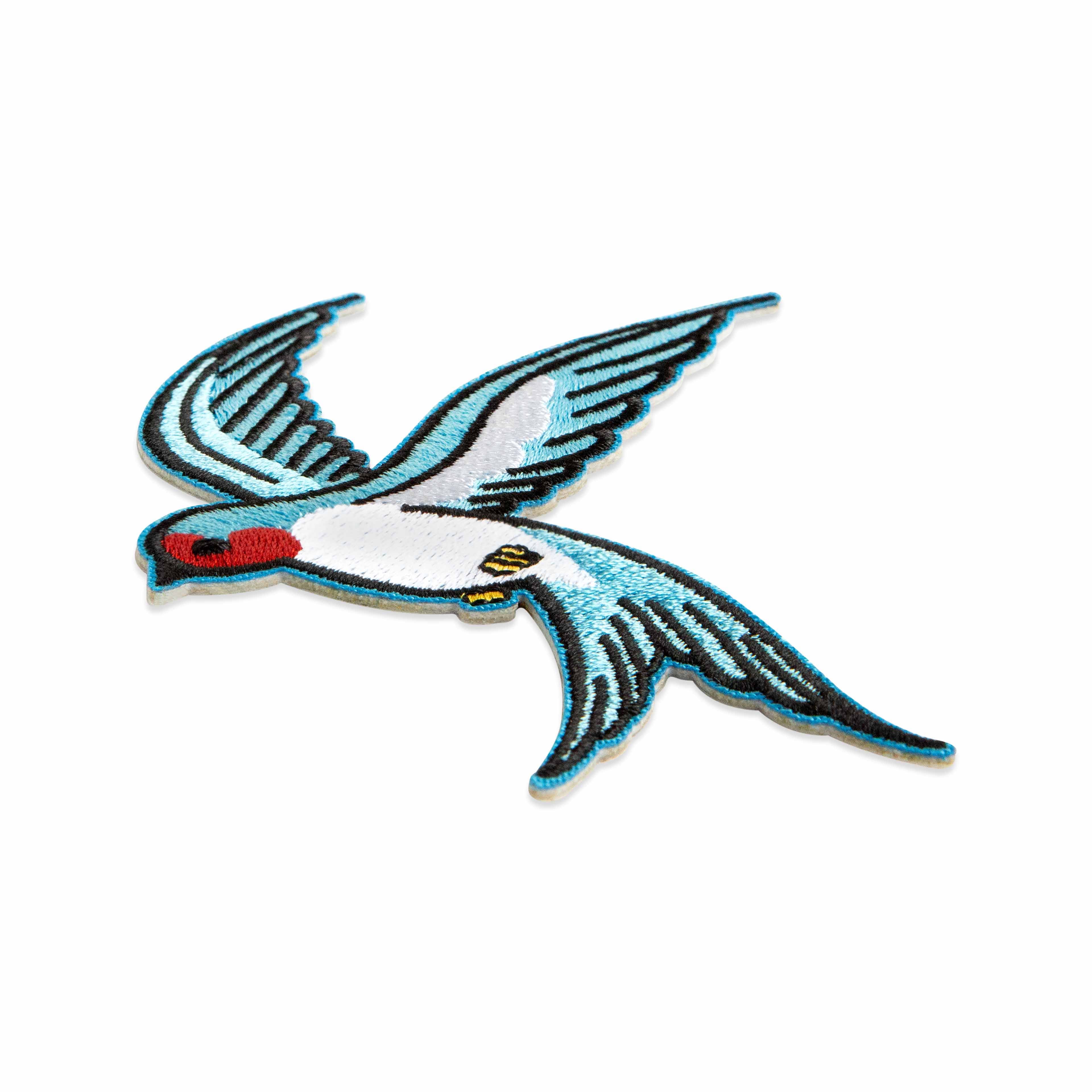 Summer Swallow Iron On &#x26; Adhesive Patch by Make Market&#xAE;