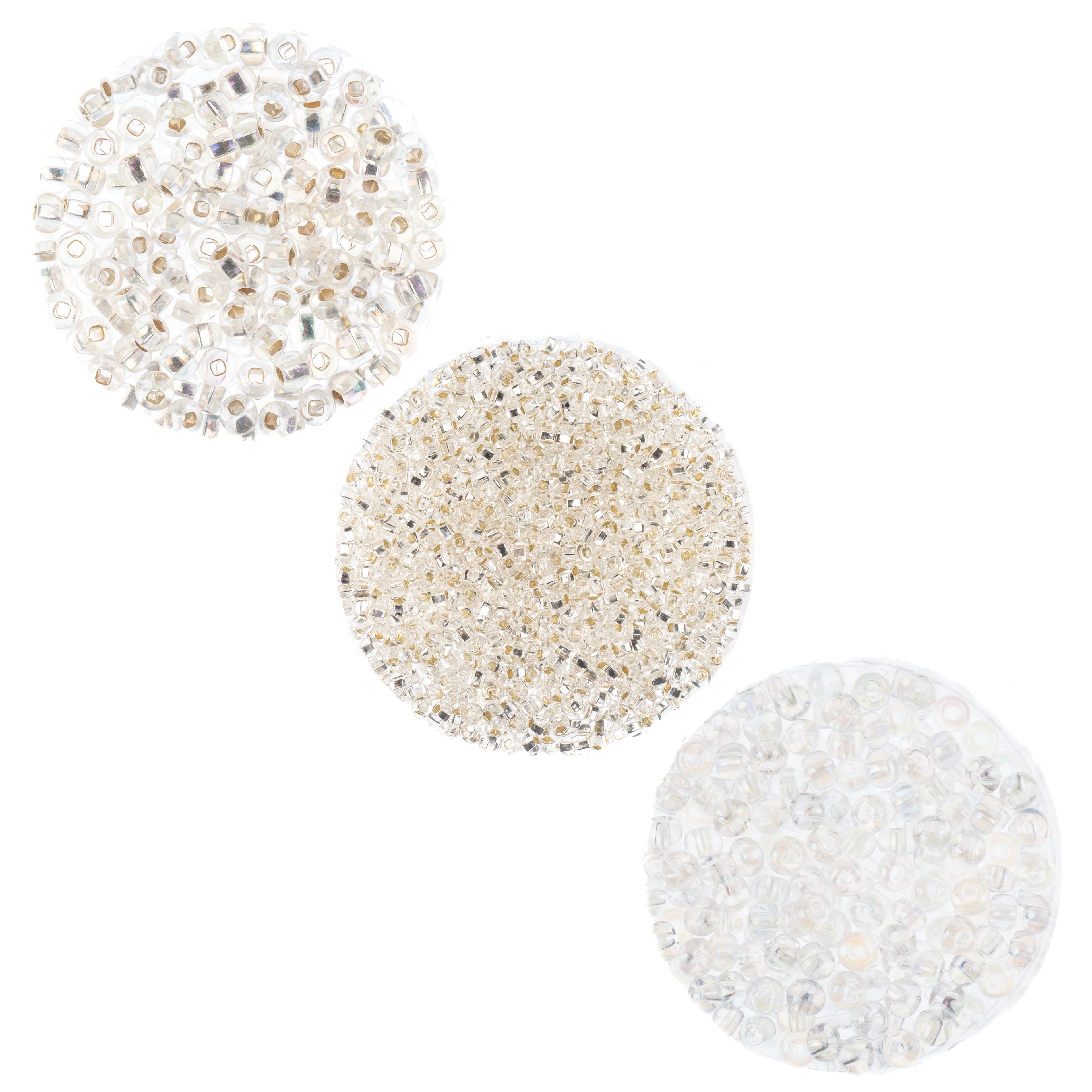 White Shades Czech Seed Beads by Bead Landing&#xAE;