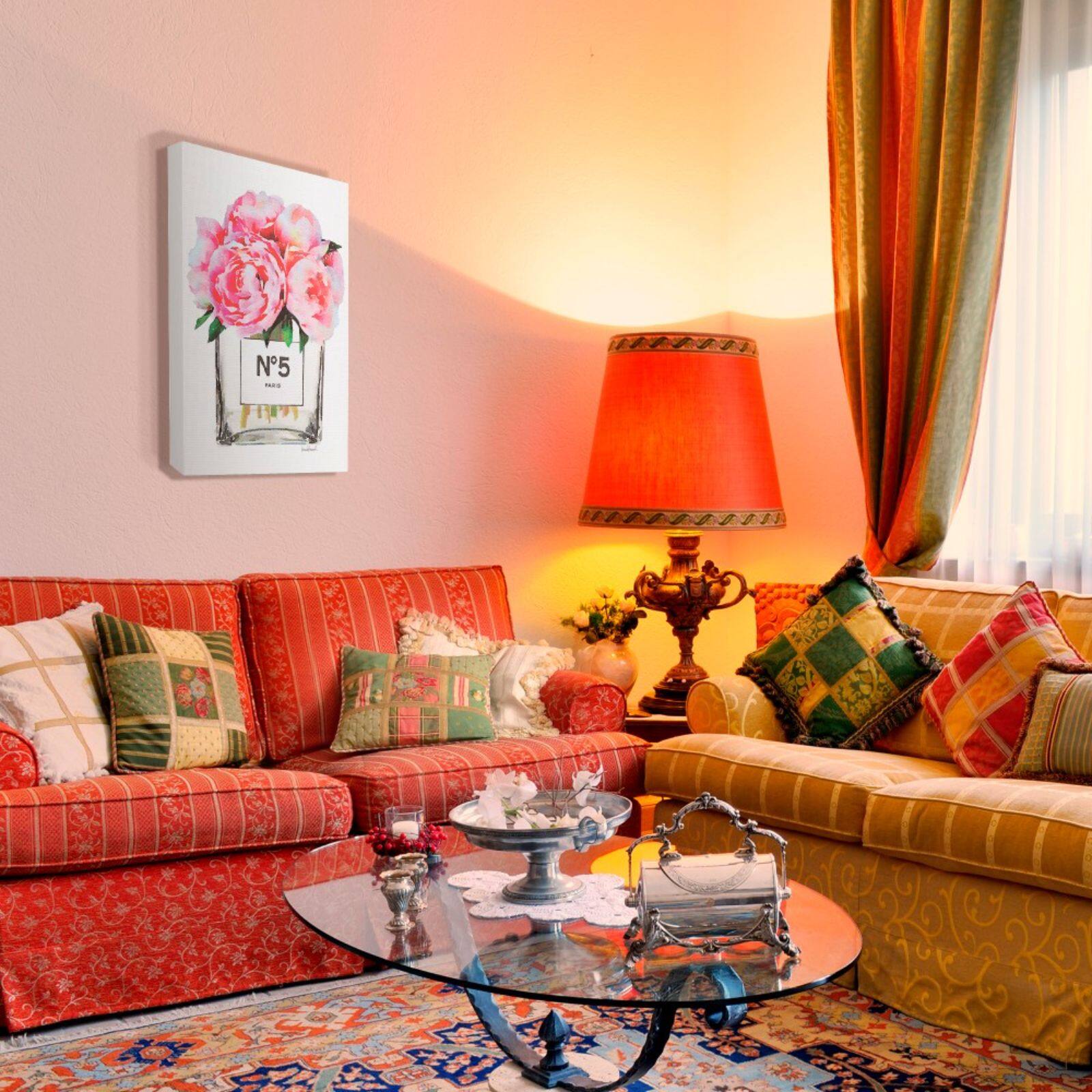 Stupell Industries Paris Vase with Pink Peony Canvas Wall Art