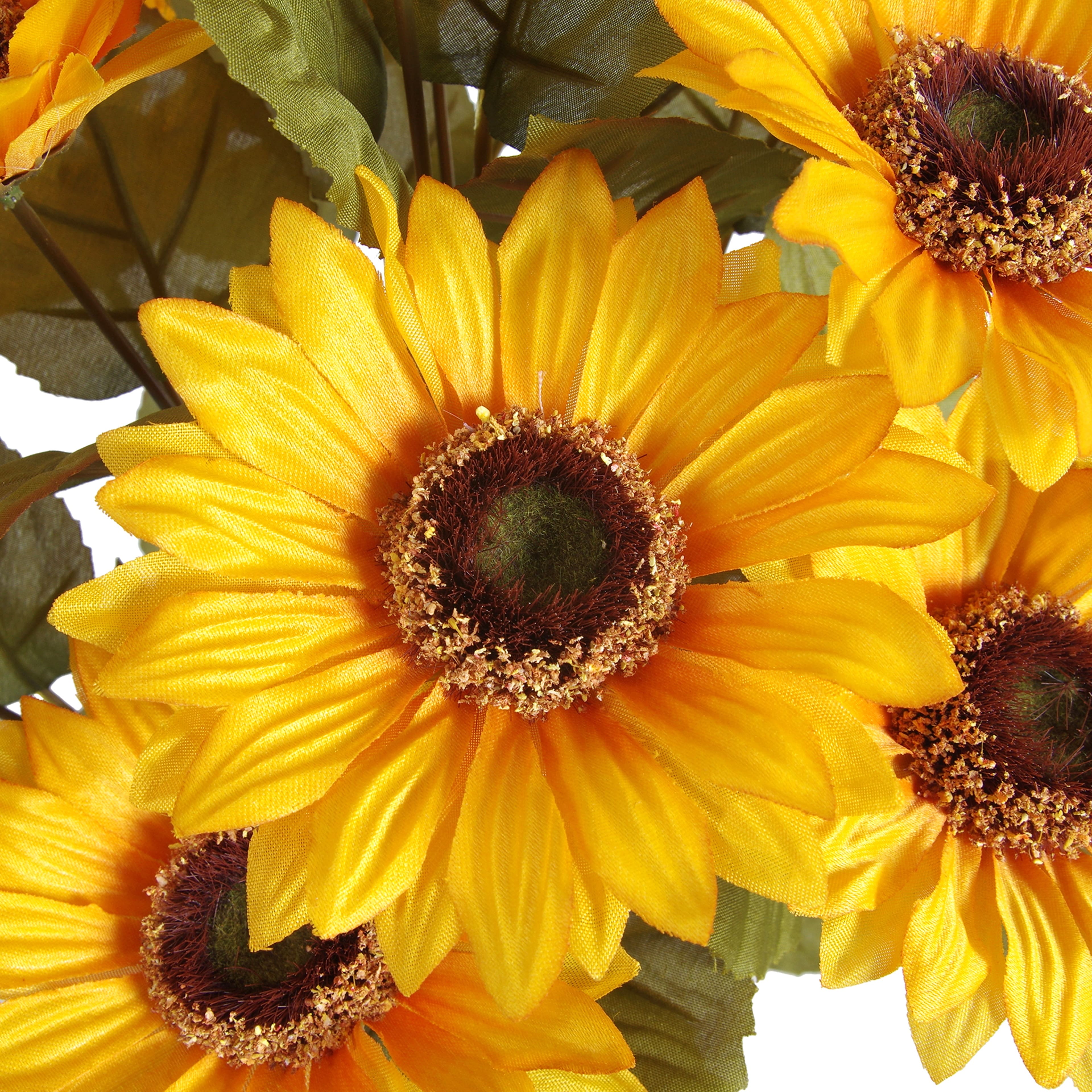 18.5&#x22; Basic Small Cream Sunflower Bush by Ashland&#xAE;
