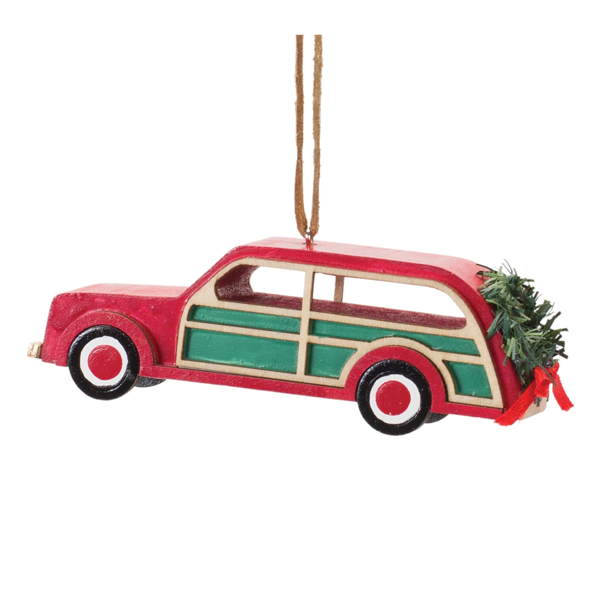 Vintage Camper &#x26; Car Ornament Set