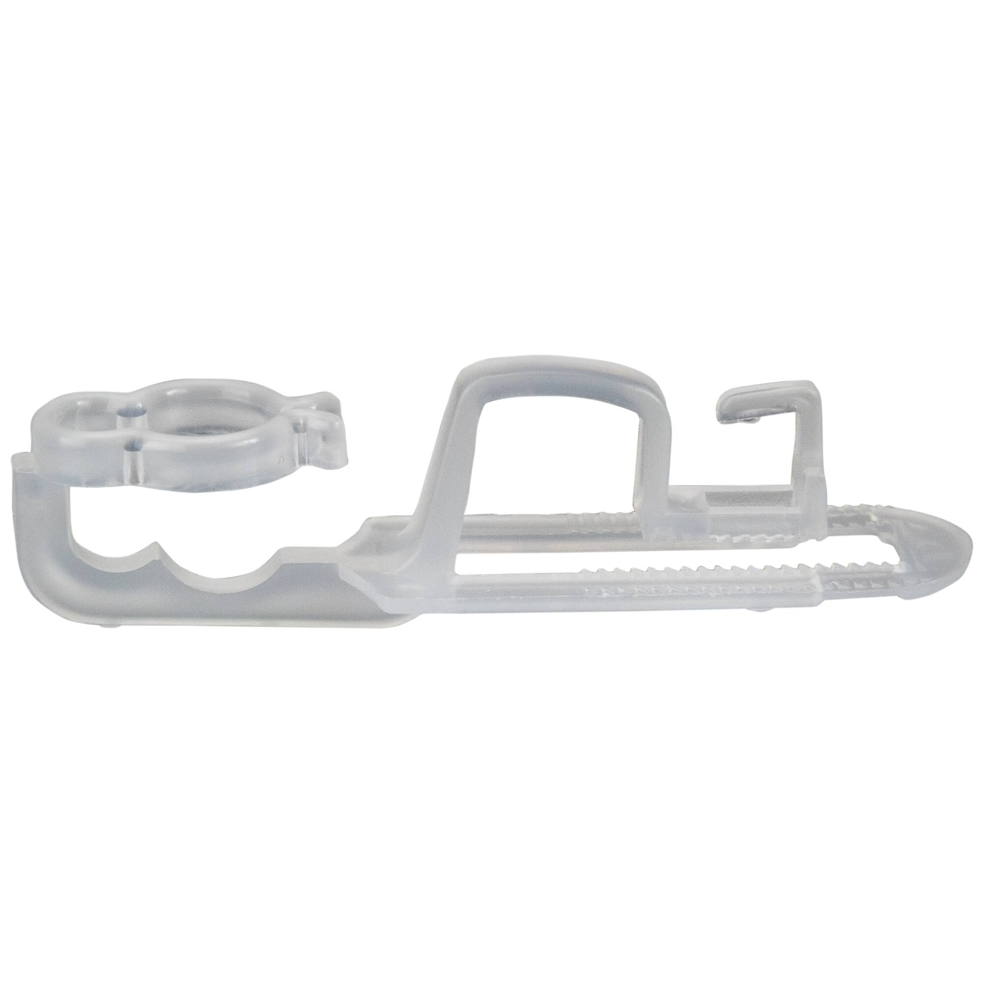 26ct. Clear Omni Universal Gutter & Shingle Christmas Light Clips