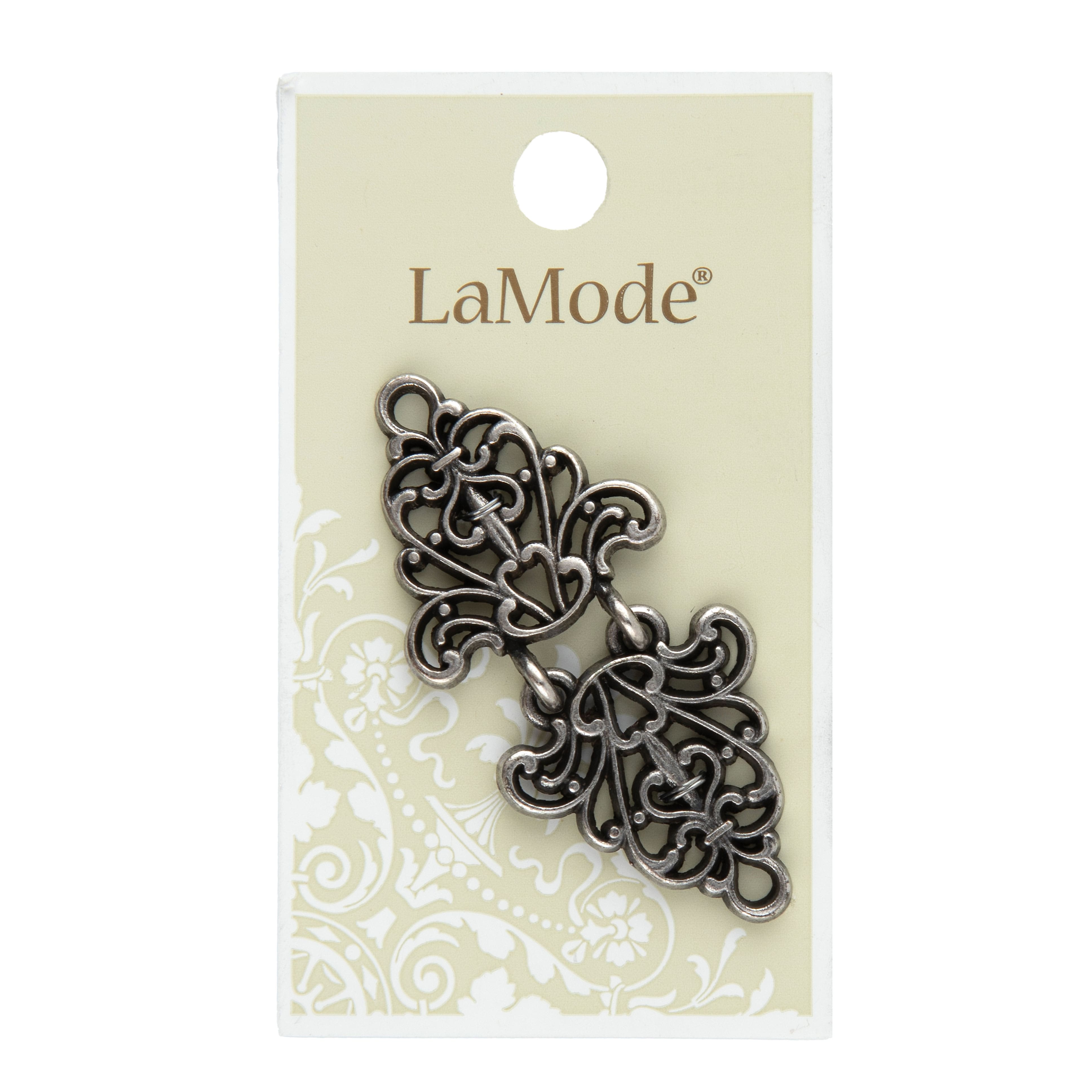 LaMode 2.25&#x22; Antique Silver Clasp