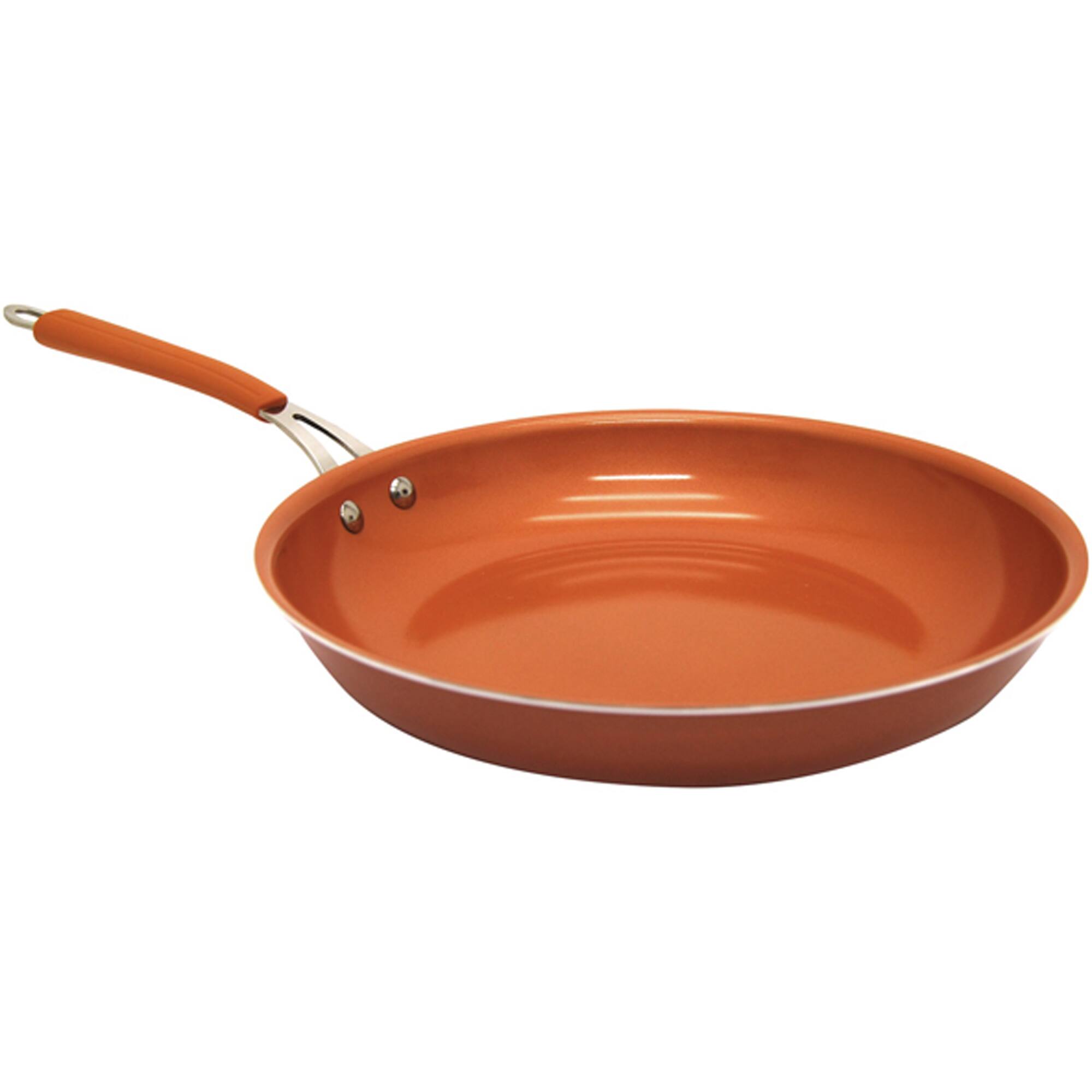 Starfrit 11&#x22; Orange Eco Copper Fry Pan