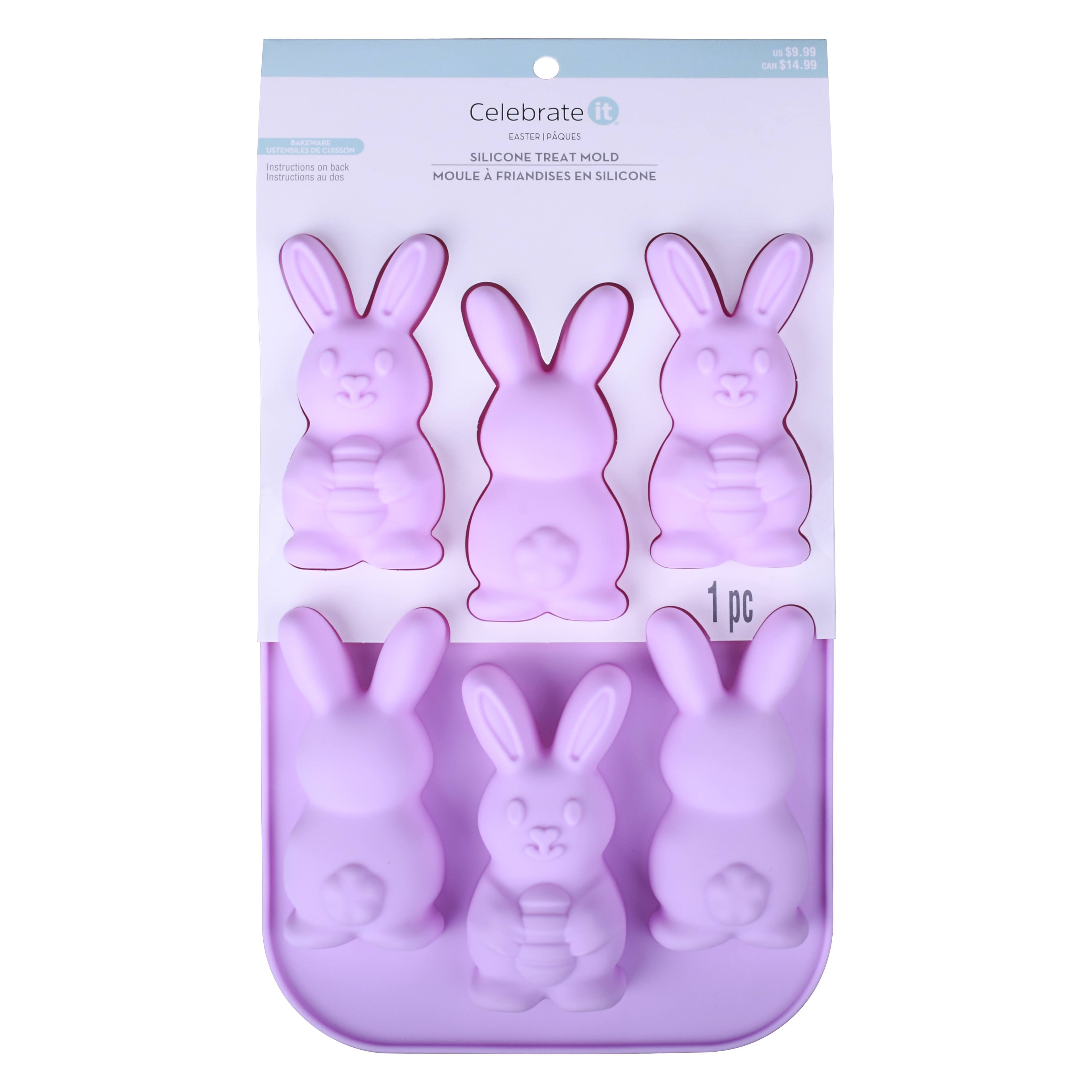 Easter Rabbits Silicone Treat Mold by Celebrate It&#xAE;