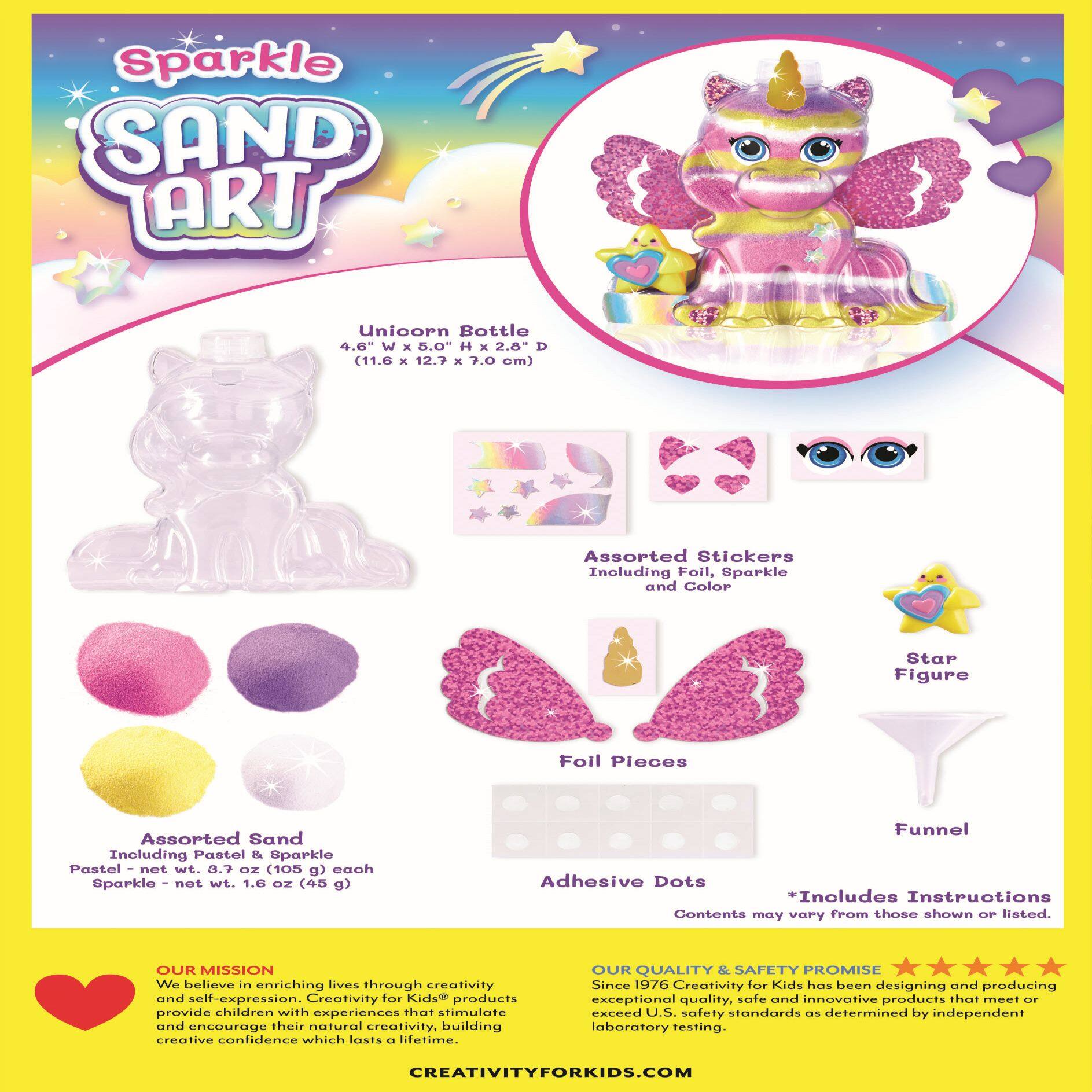 Creativity for Kids® Unicorn Sparkle Sand Art
